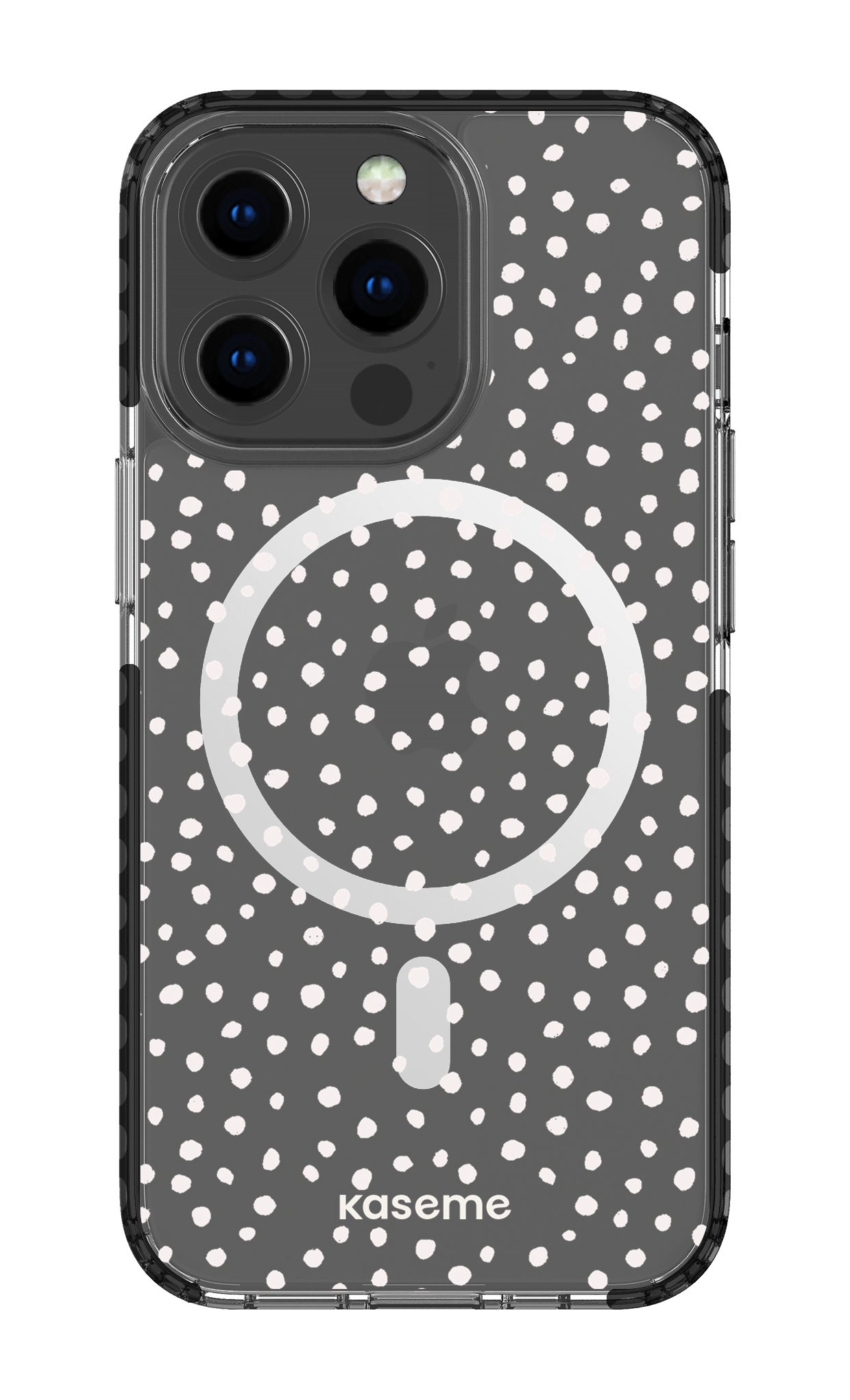 iPhone 13 Pro Clear Case Magsafe - Black Honey Clear Case -