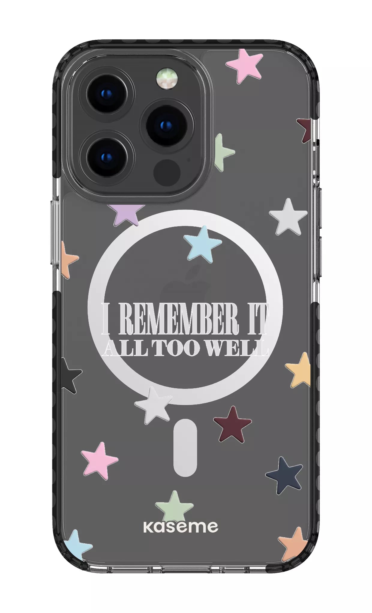 iPhone 13 Pro Clear Case Magsafe - Black It Was Rare Clear Case -