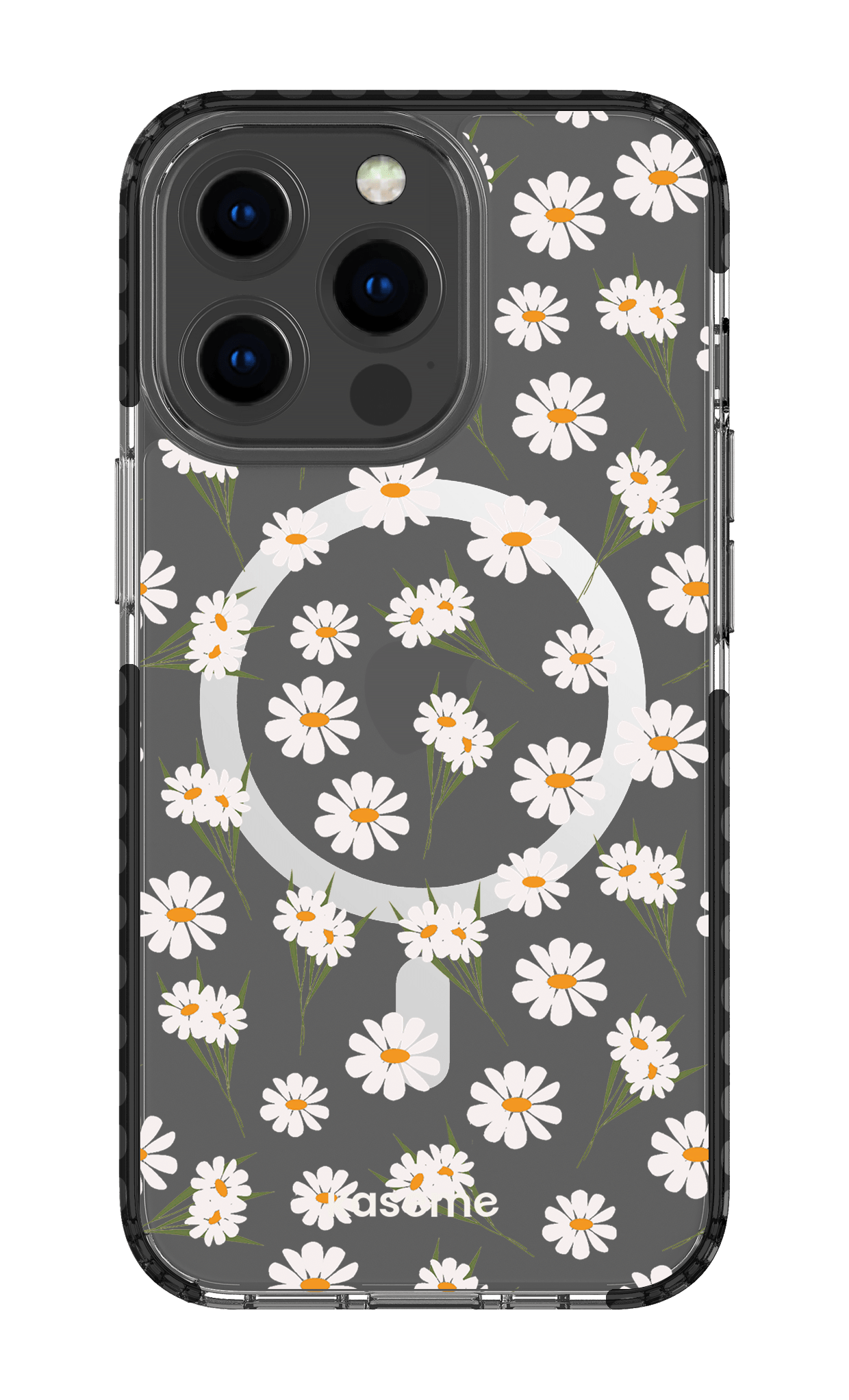 iPhone 13 Pro Clear Case Magsafe - Black Jane Clear Case -