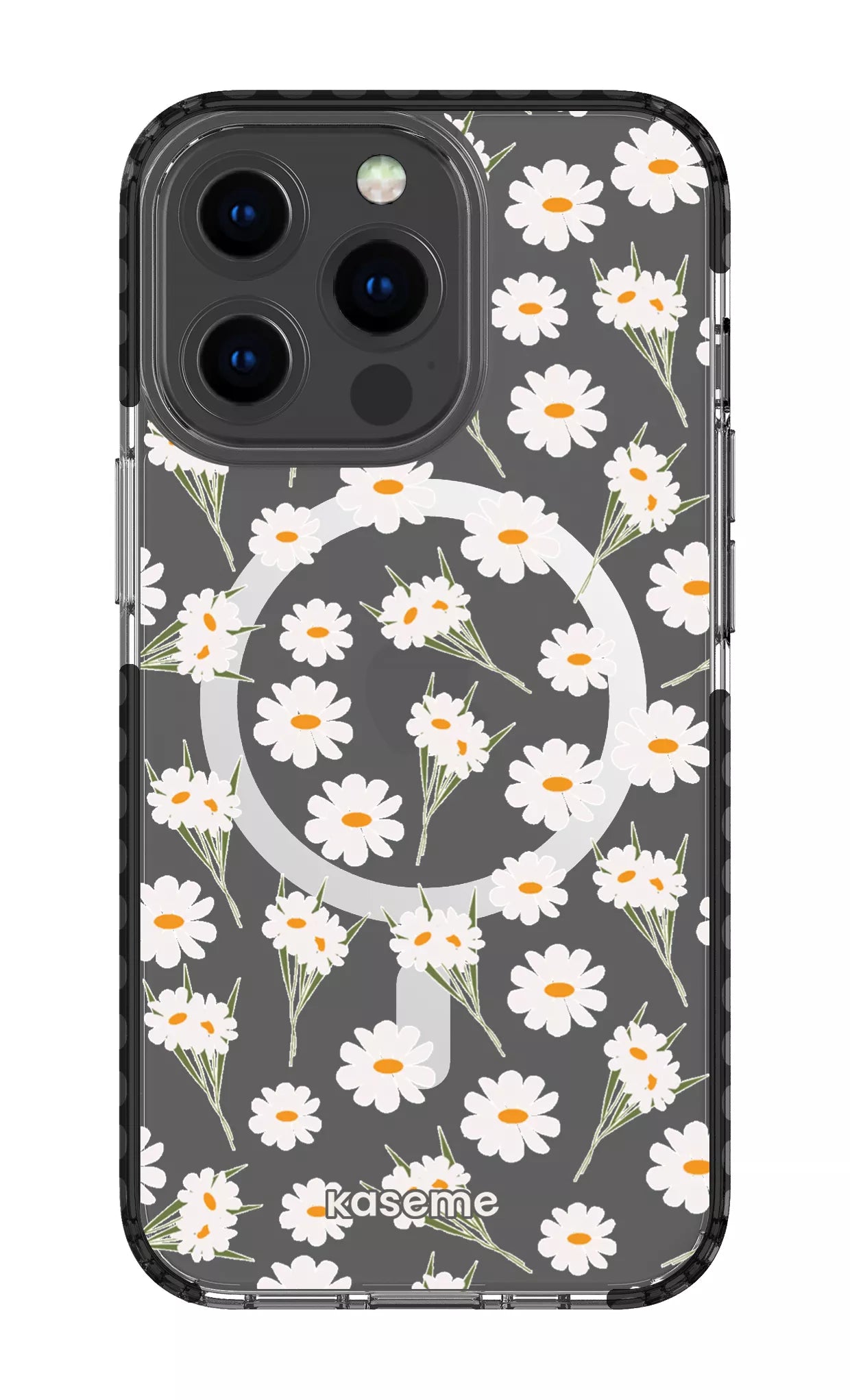 iPhone 13 Pro Clear Case Magsafe - Black Jane Clear Case -