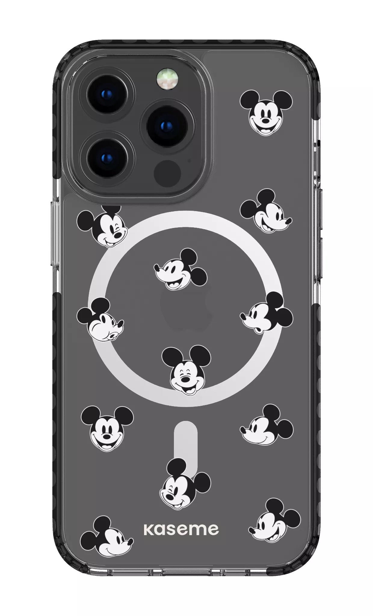 iPhone 13 Pro Clear Case Magsafe - Black Joyland Clear Case -