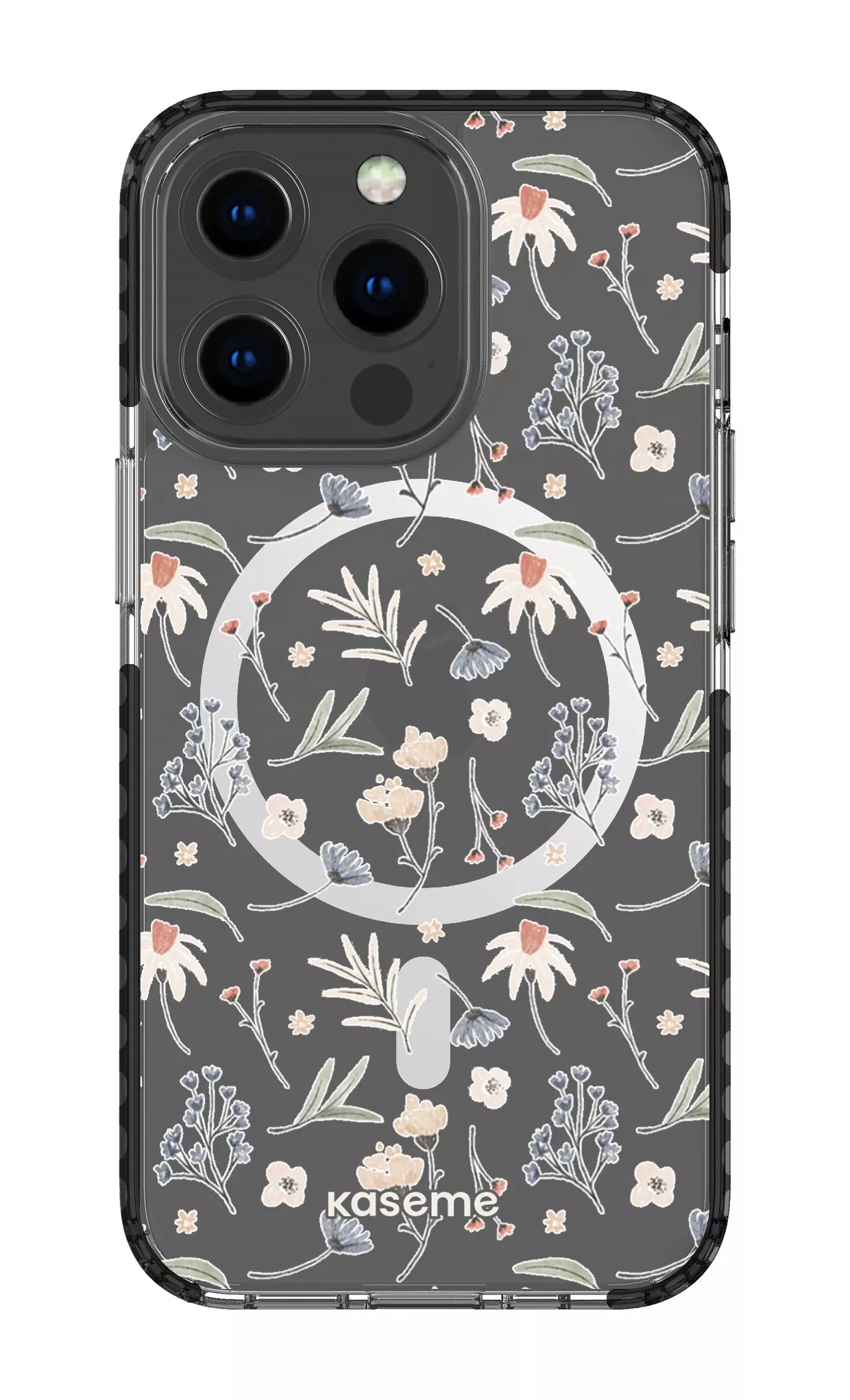 iPhone 13 Pro Clear Case Magsafe - Black Mia Clear Case -