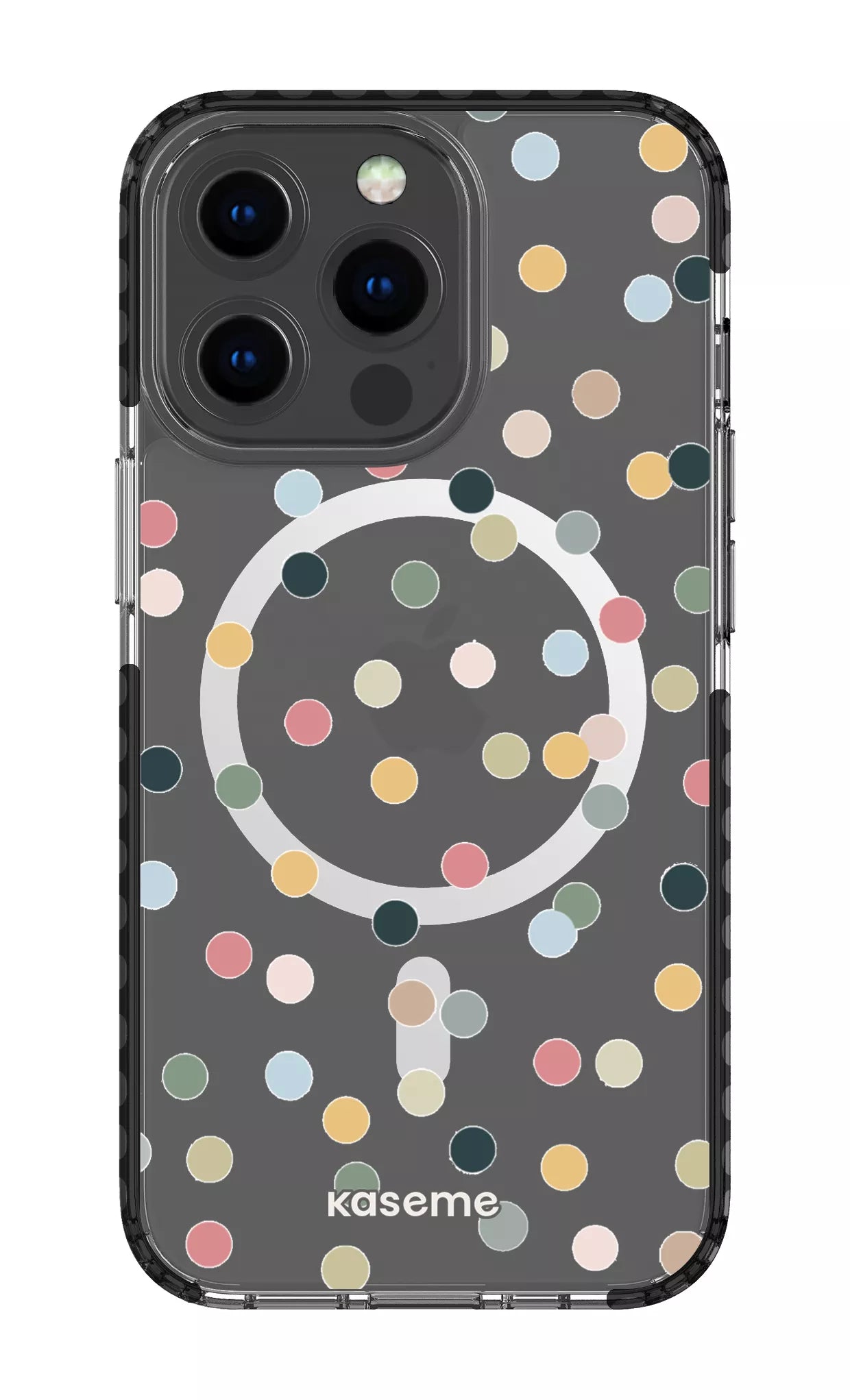 iPhone 13 Pro Clear Case Magsafe - Black Willow Clear Case -