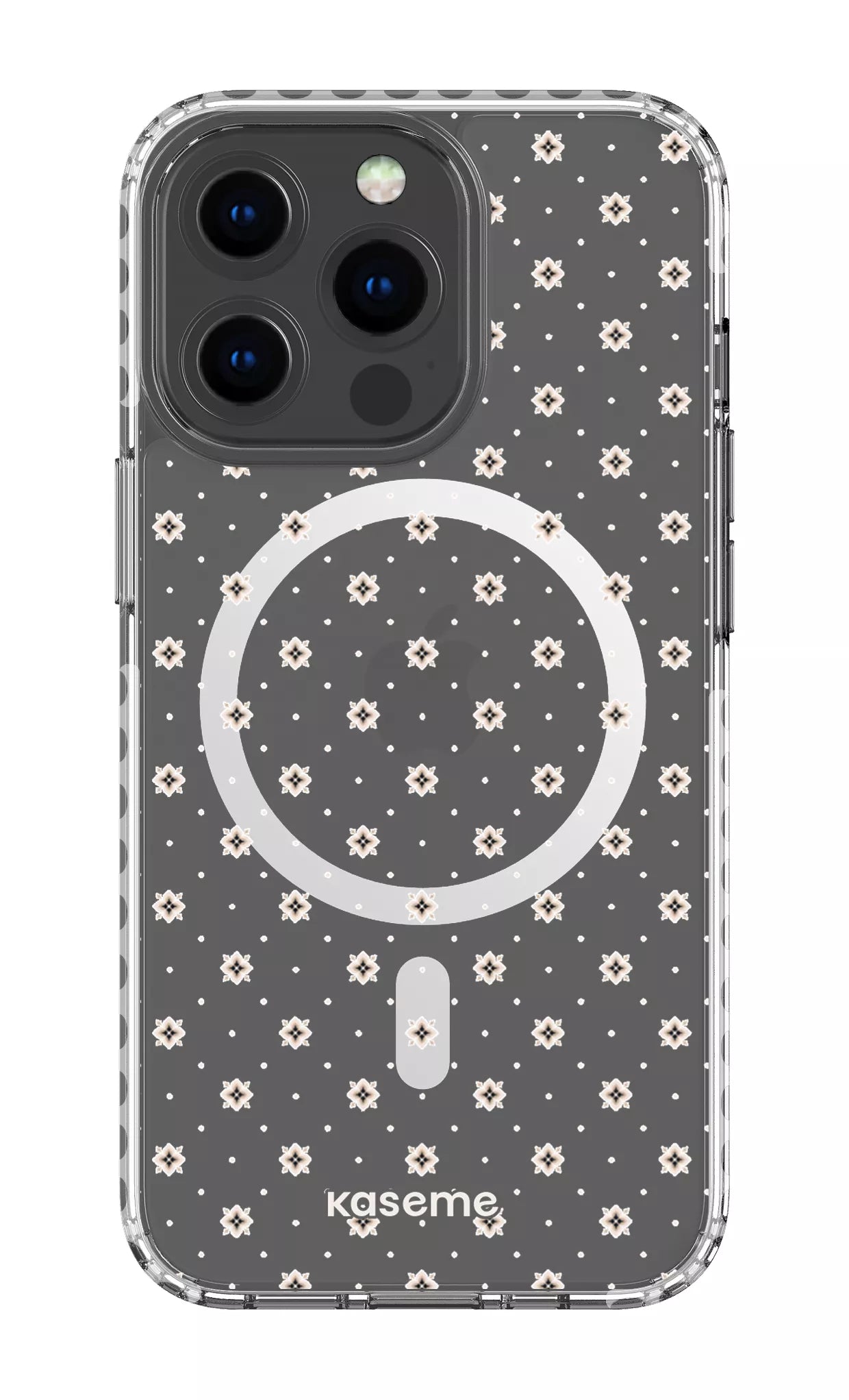 iPhone 13 Pro Clear Case Magsafe - White Billie Clear Case -