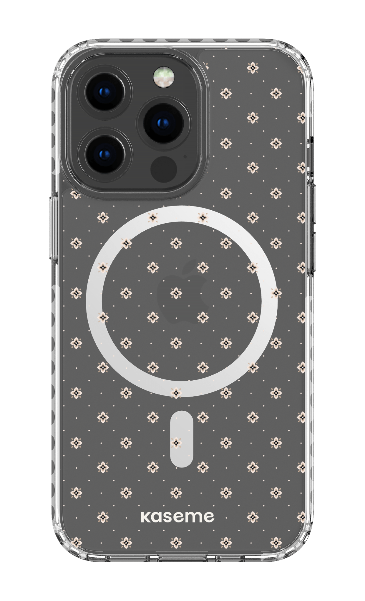 iPhone 13 Pro Clear Case Magsafe - White Billie Clear Case -