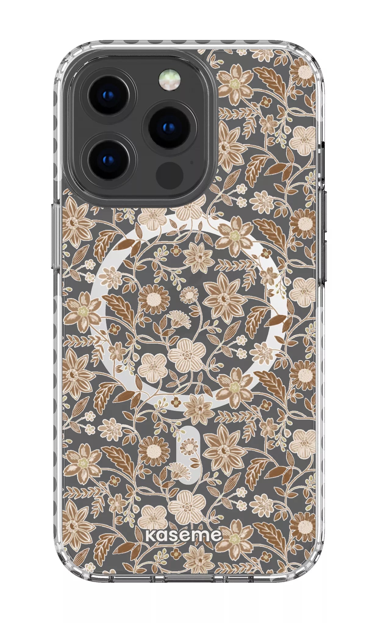 iPhone 13 Pro Clear Case Magsafe - White Eloise Clear Case -