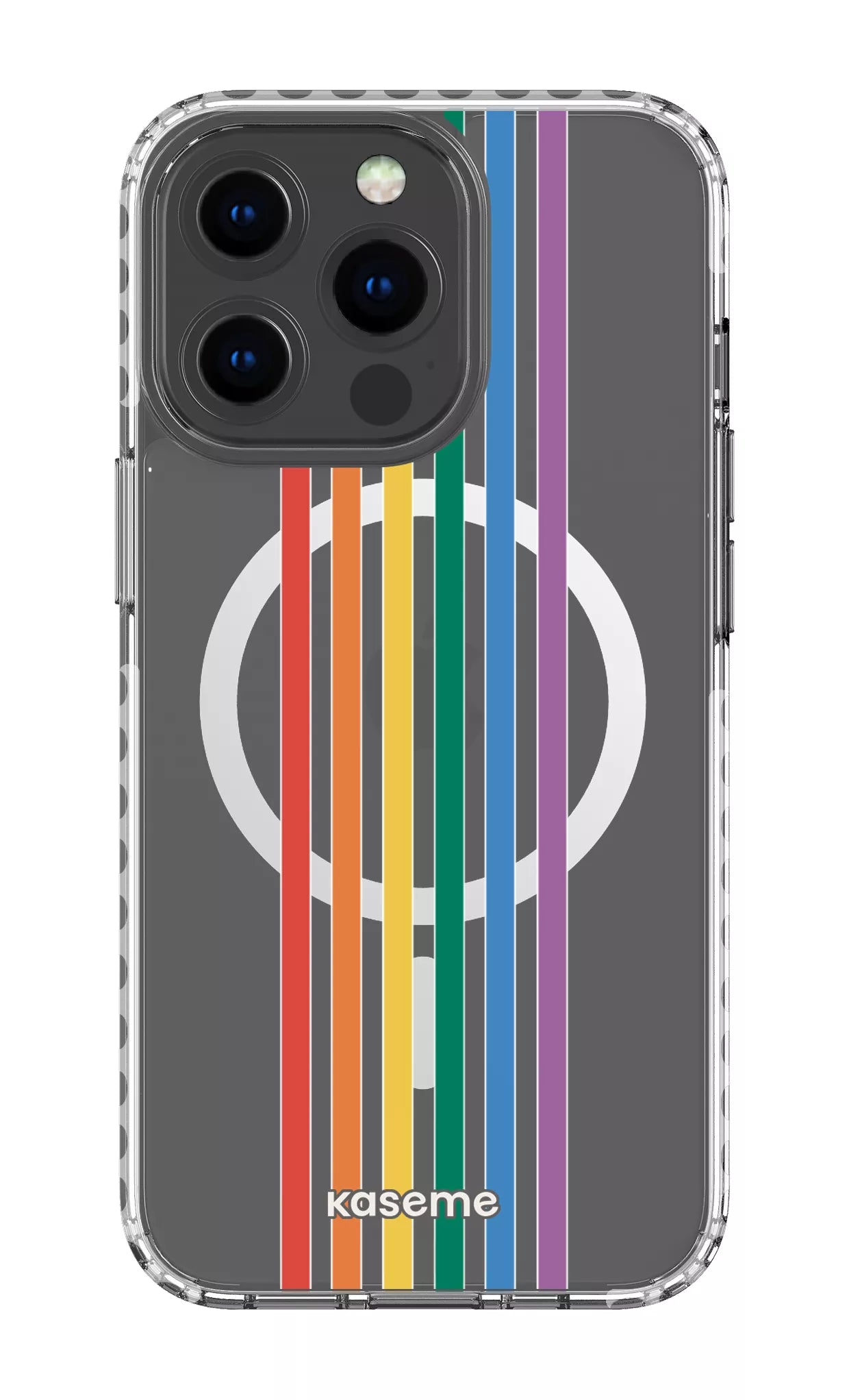 iPhone 13 Pro Clear Case Magsafe - White We're coming out Clear Case -