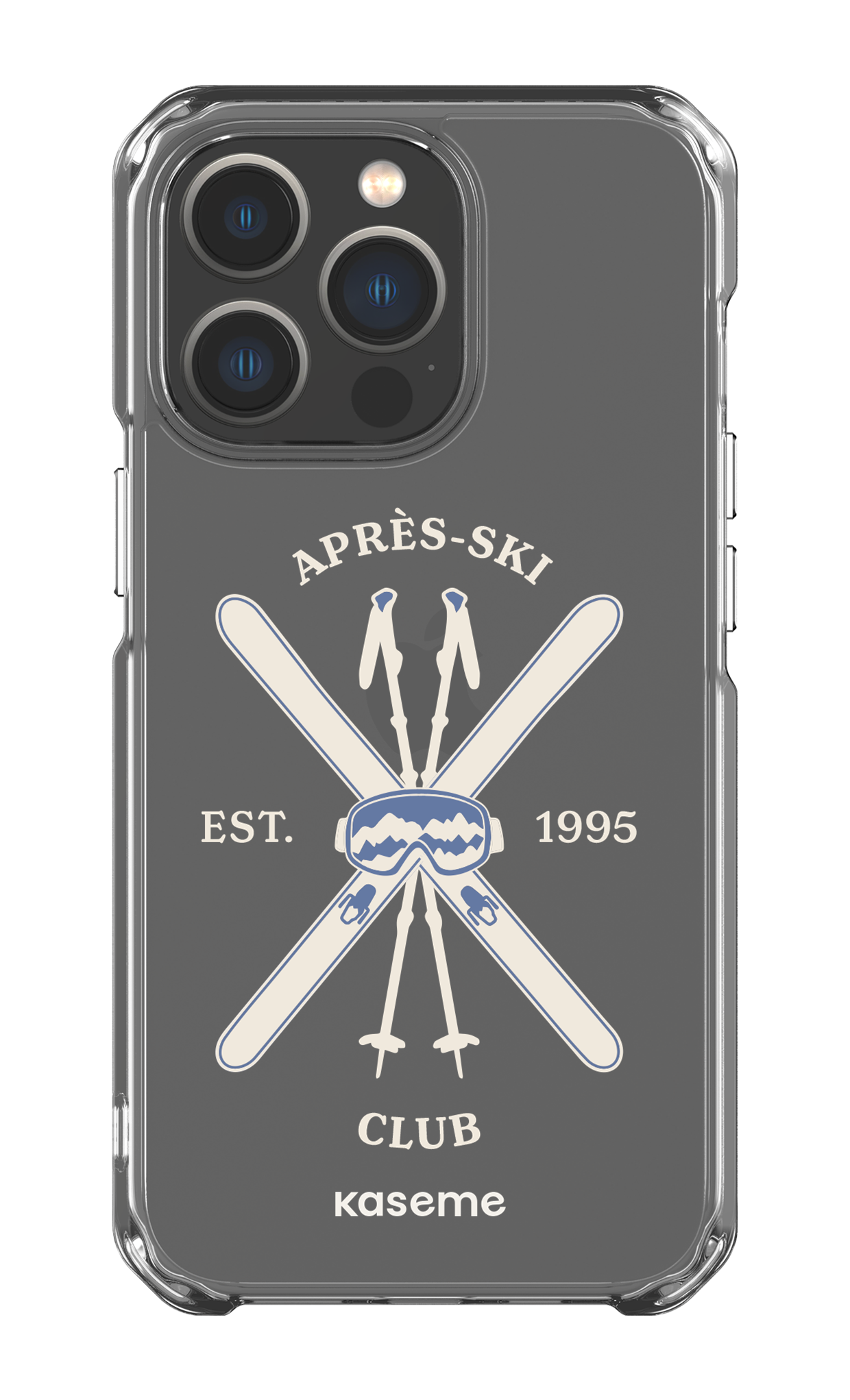 iPhone 13 Pro Clear Case Off-Track Clear Case -