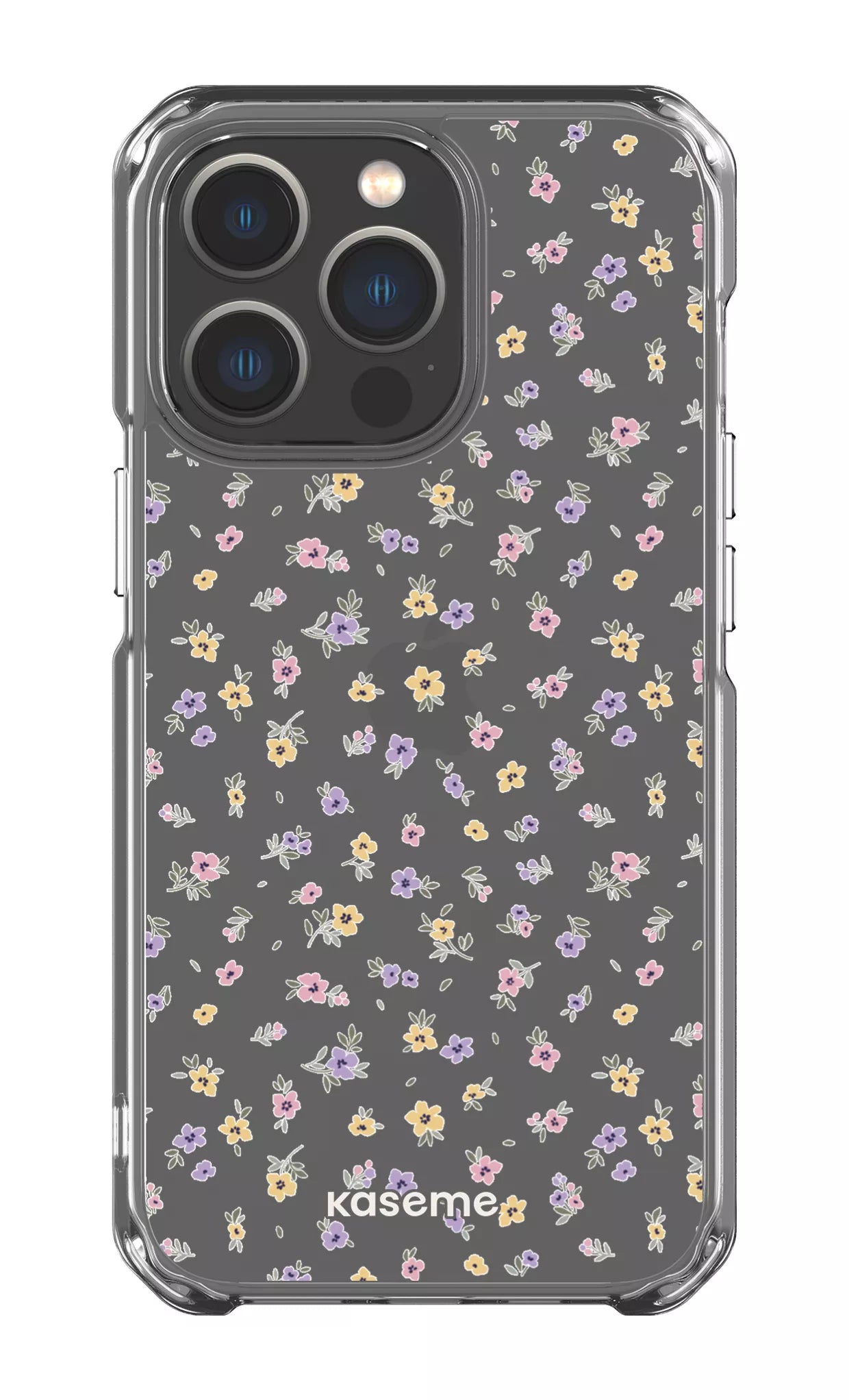 iPhone 13 Pro Clear Case Porcelain Blossom Clear Case -