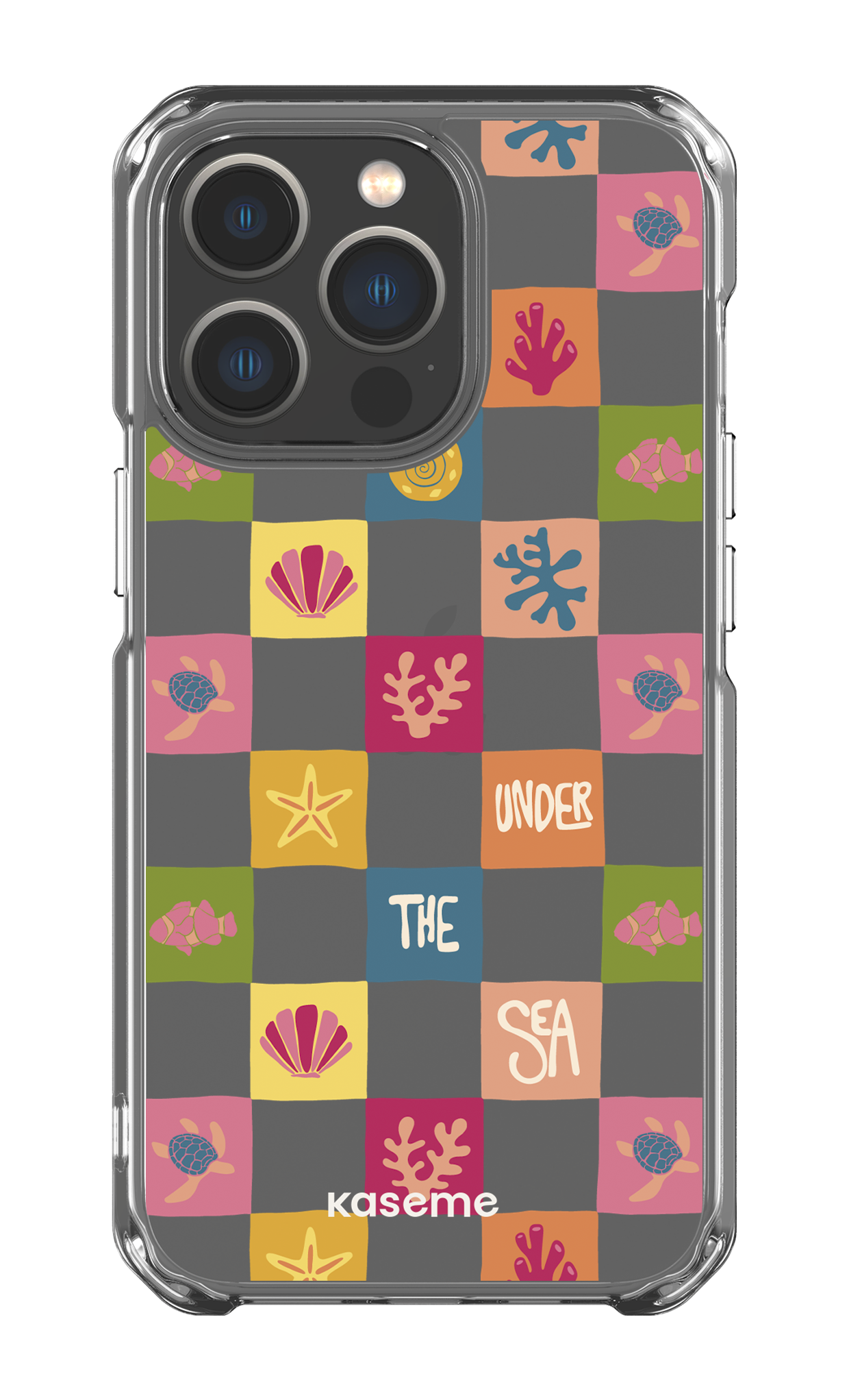 iPhone 13 Pro Clear Case Under the sea Clear Case -