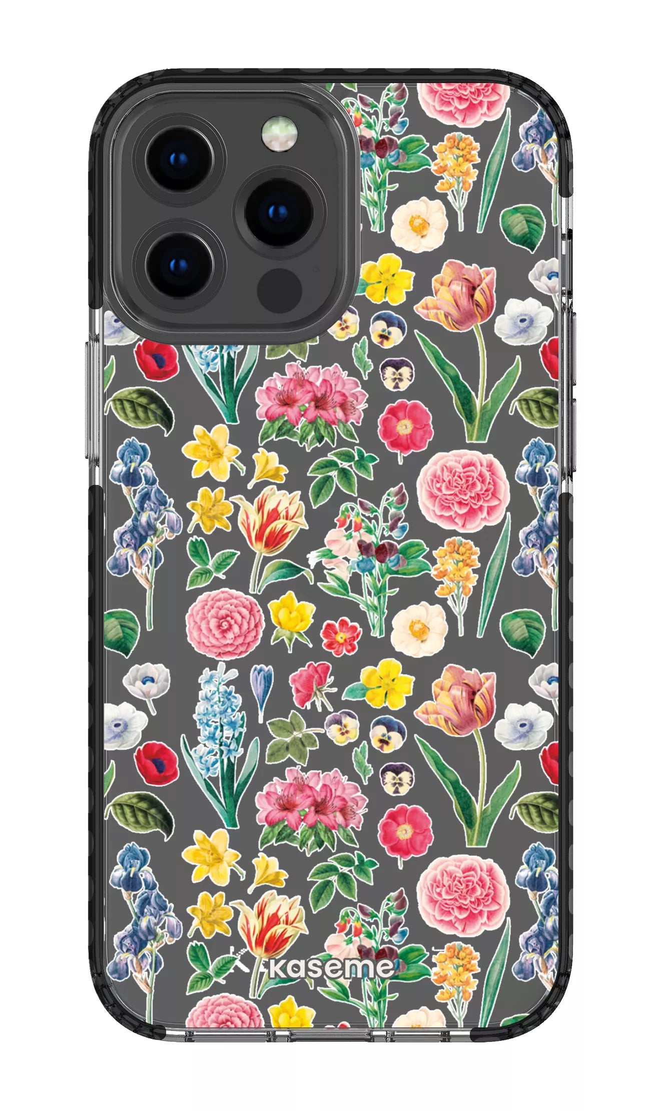 iPhone 13 Pro Max Clear Case - Black Amelia Clear Case -