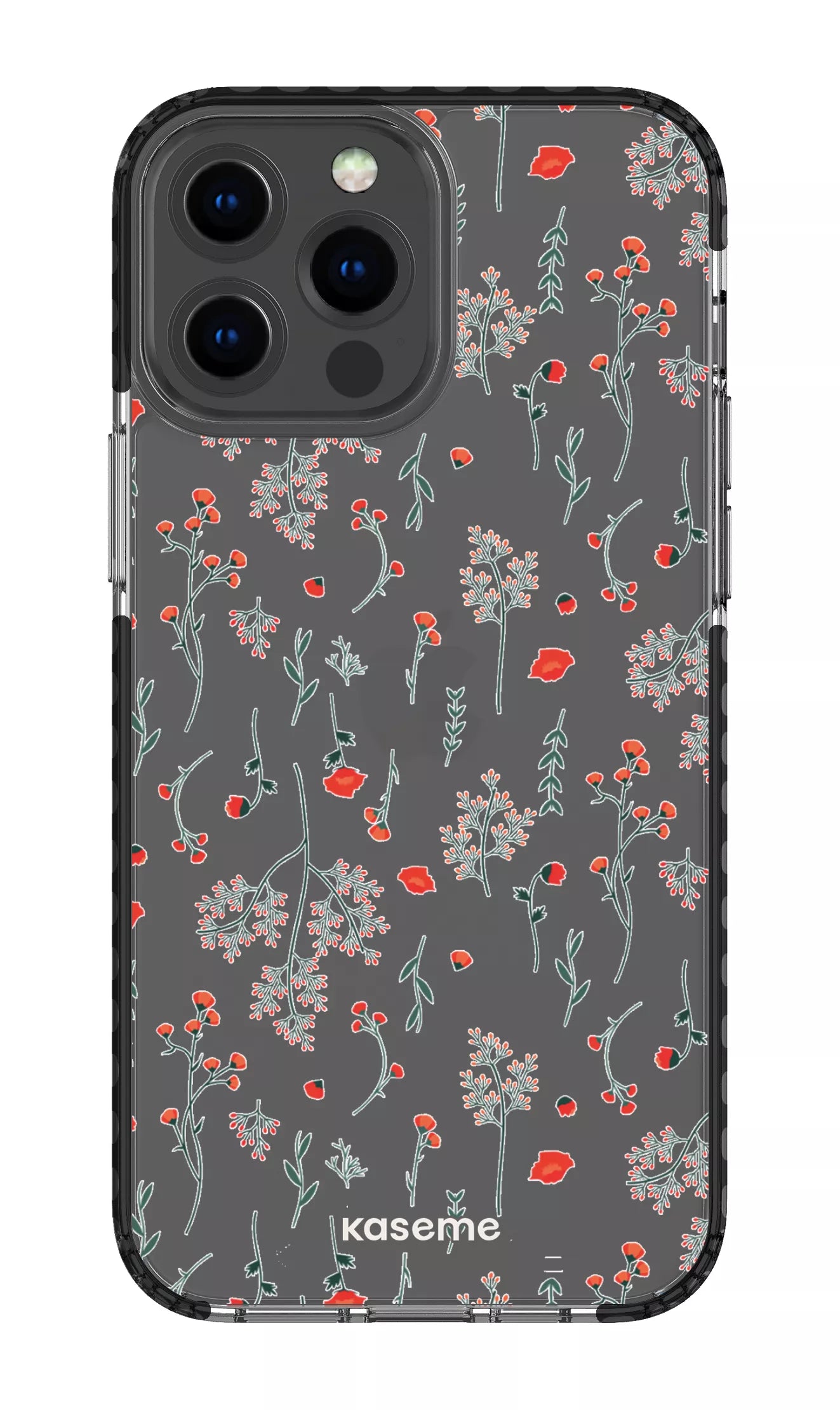 iPhone 13 Pro Max Clear Case - Black Evelyn Clear Case -