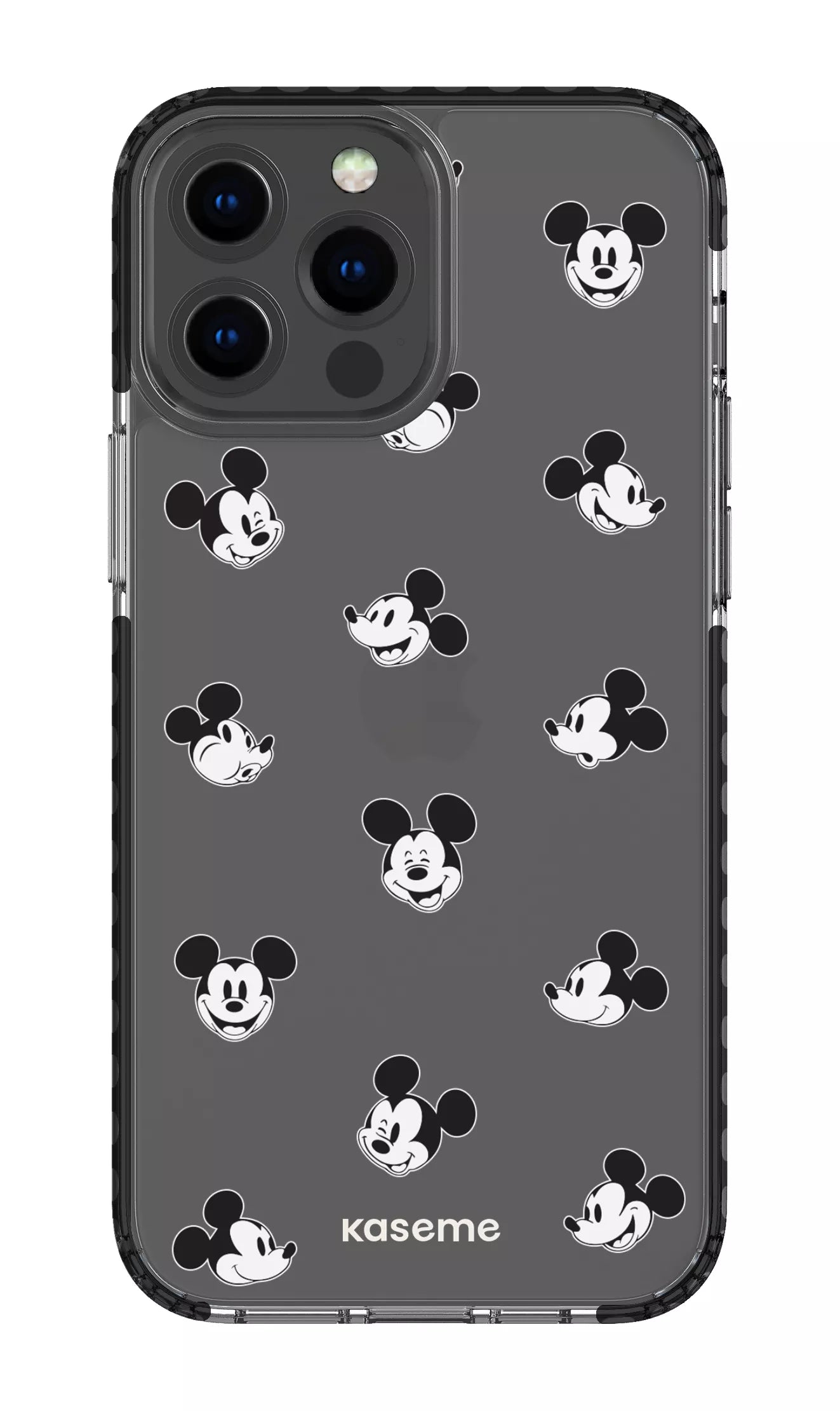 iPhone 13 Pro Max Clear Case - Black Joyland Clear Case -