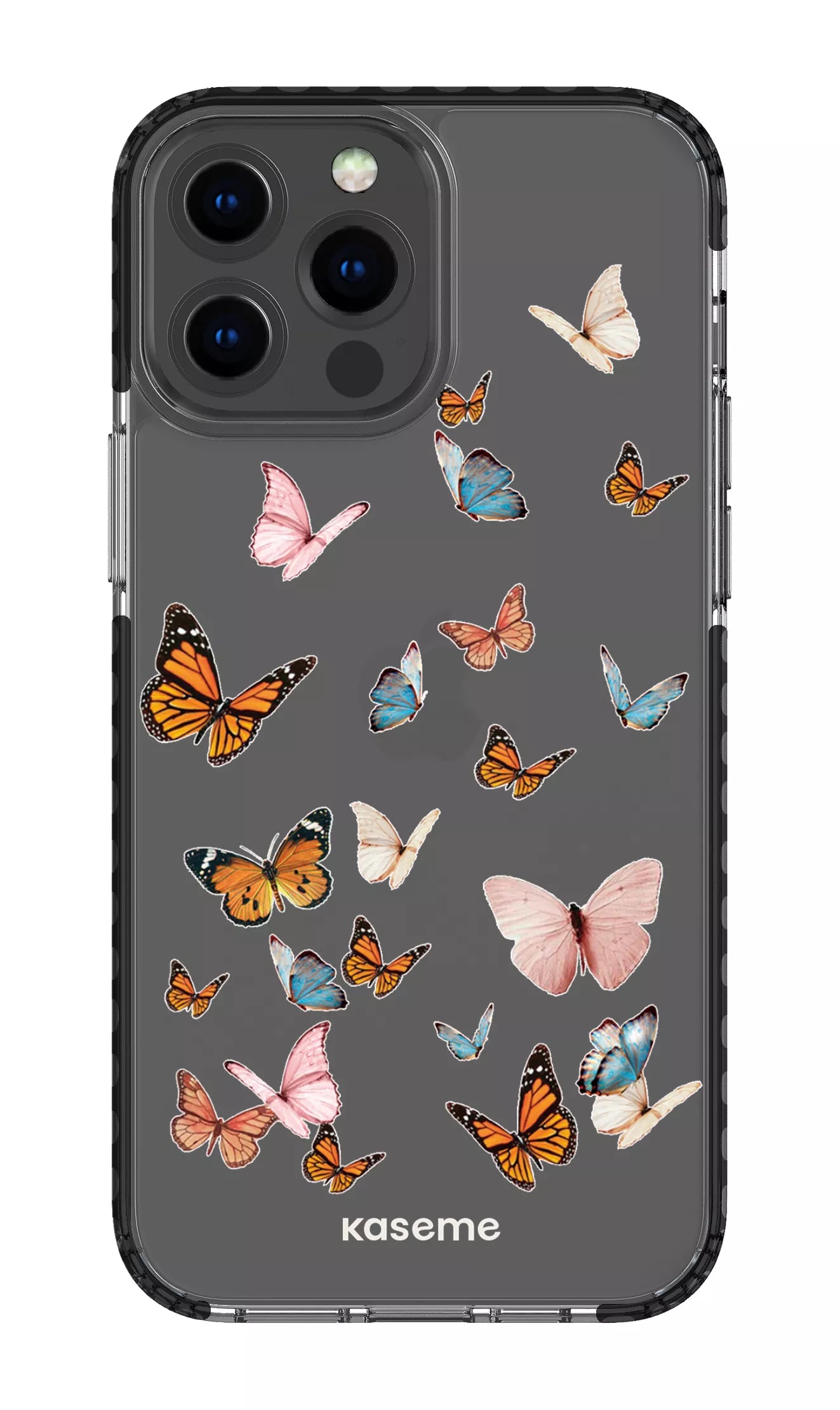 iPhone 13 Pro Max Clear Case - Black Soarin Clear Case -