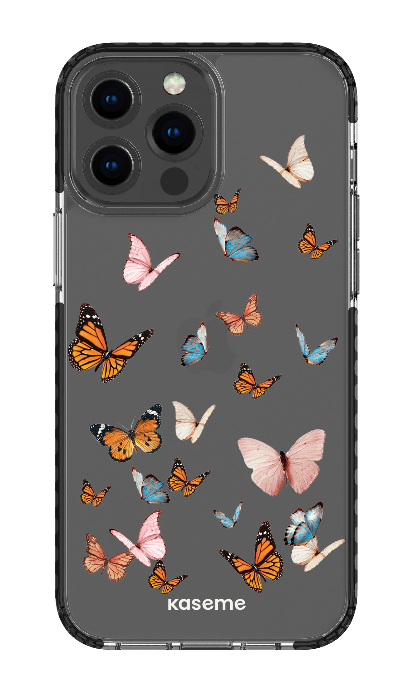 iPhone 13 Pro Max Clear Case - Black Soarin Clear Case -