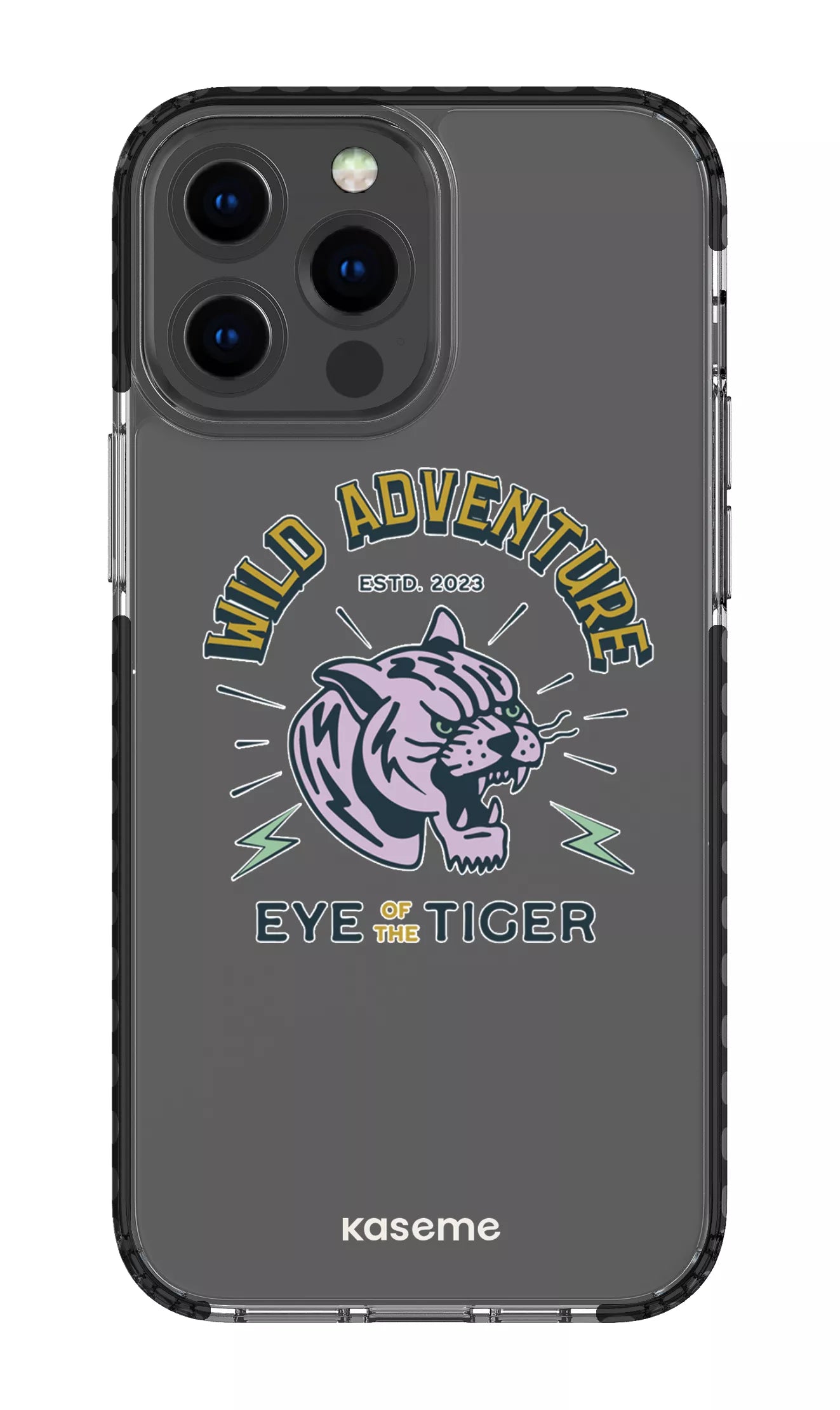 iPhone 13 Pro Max Clear Case - Black Wildcats Clear Case -