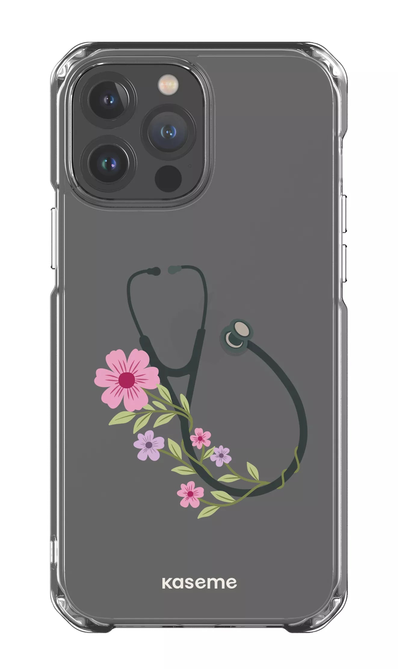 iPhone 13 Pro Max Clear Case Blossom Beat Clear Case -