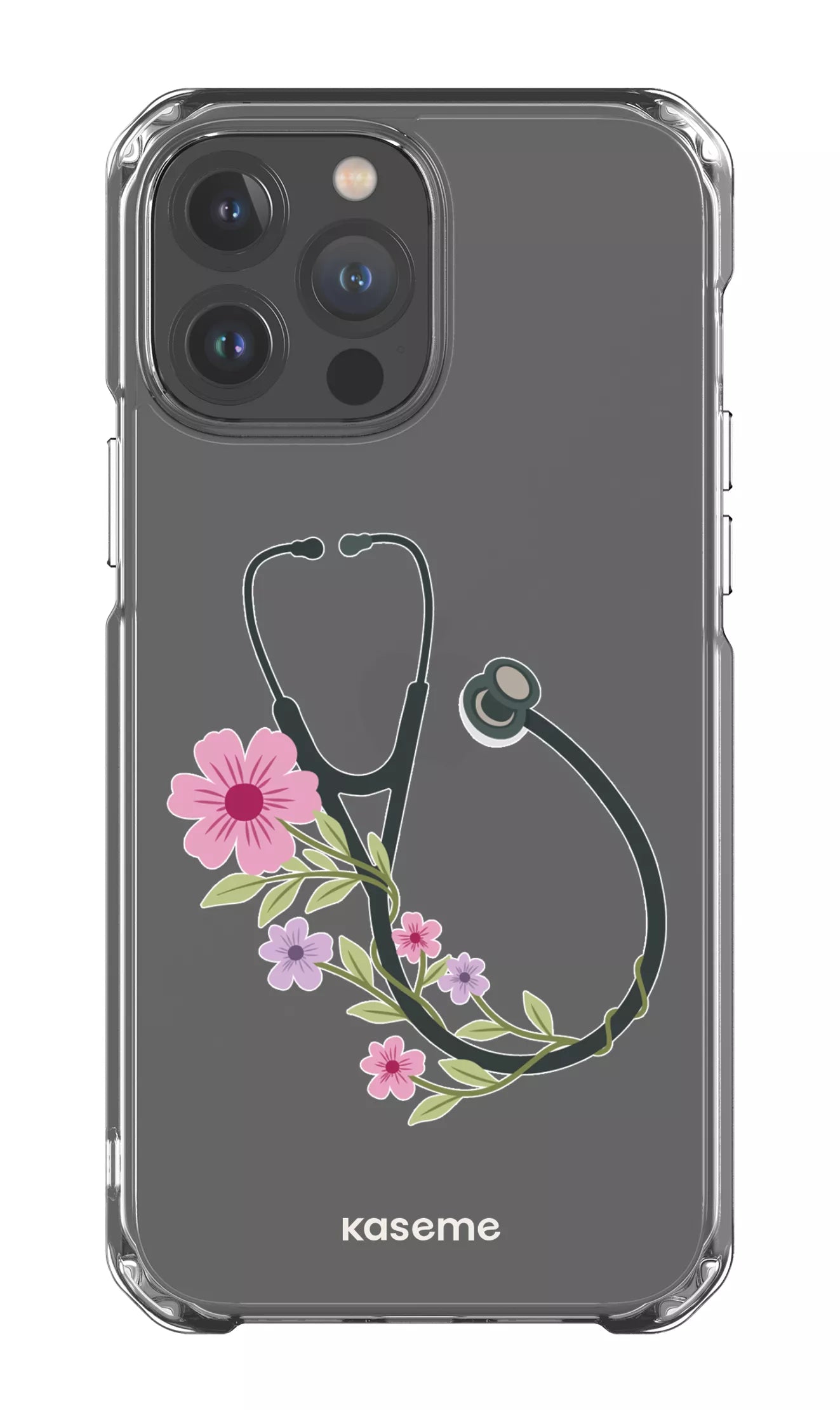 iPhone 13 Pro Max Clear Case Blossom Beat Clear Case -