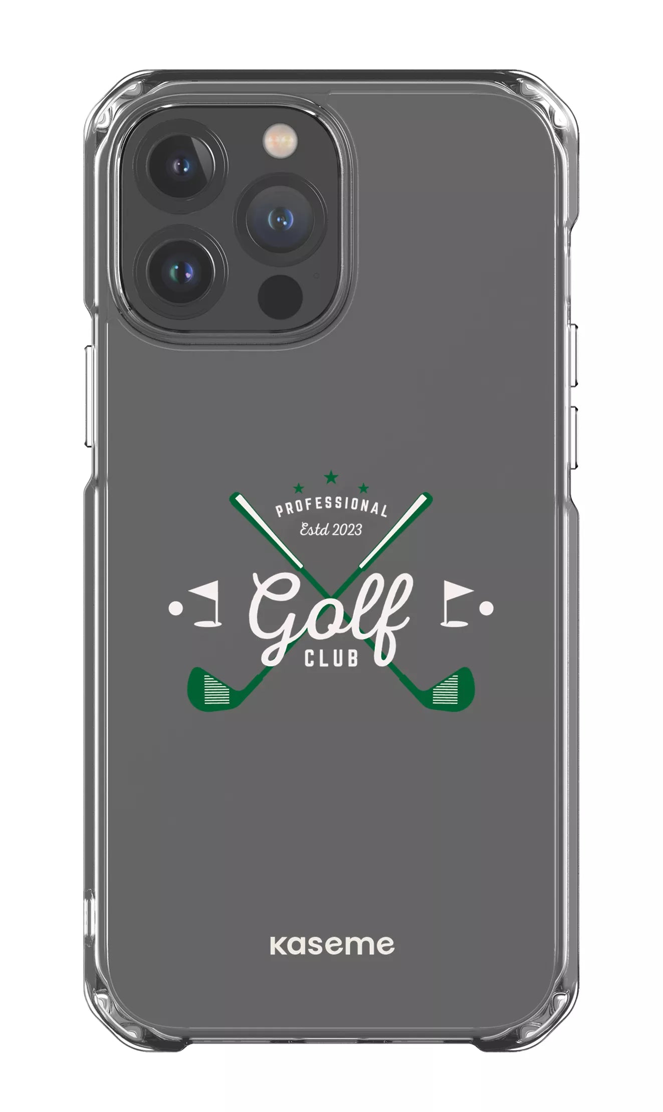 iPhone 13 Pro Max Clear Case Bogey Clear Case -