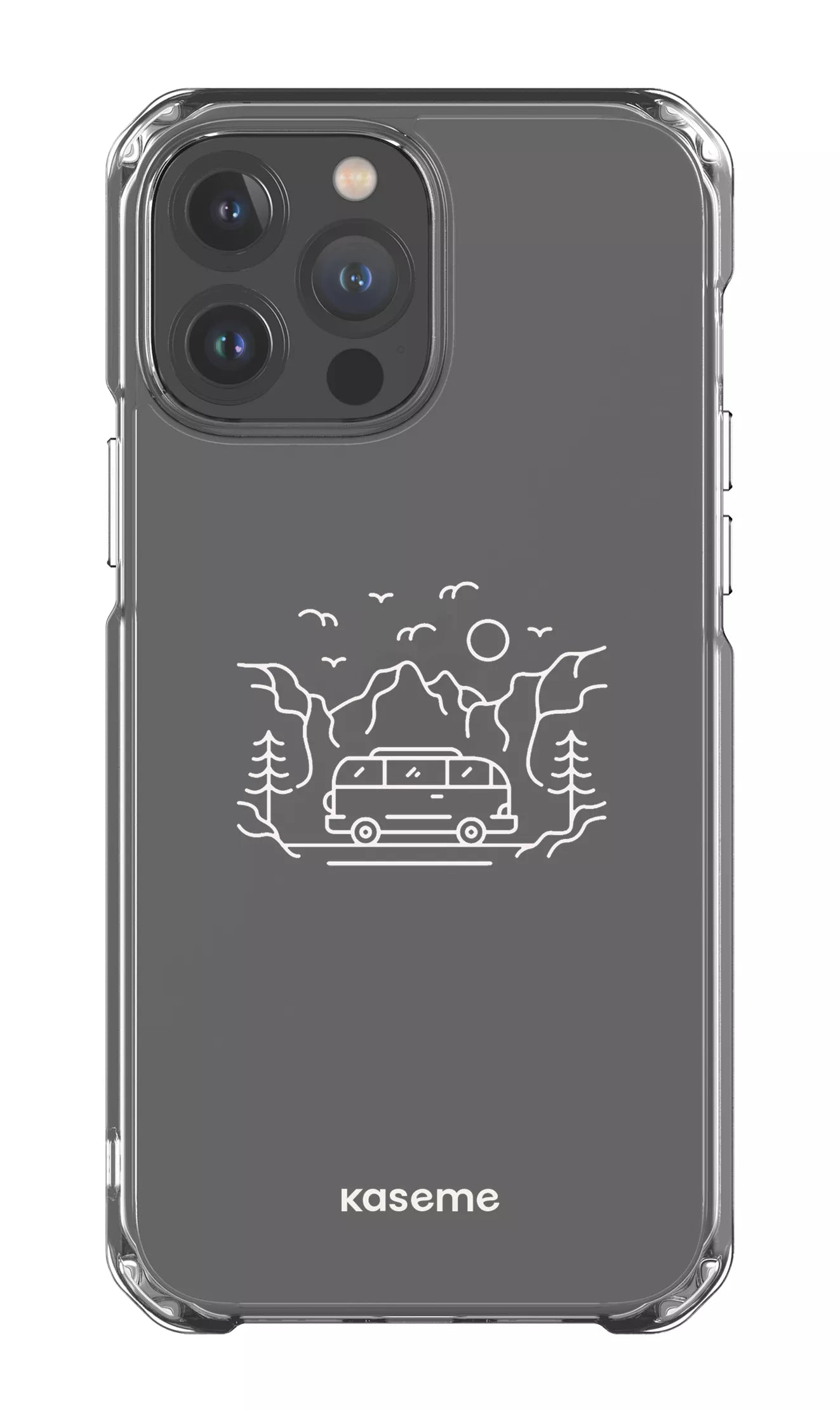 iPhone 13 Pro Max Clear Case Camp Life Clear Case -