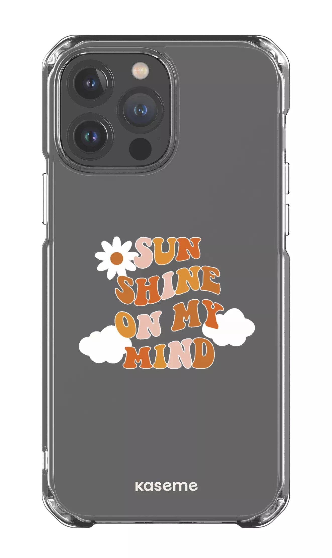 iPhone 13 Pro Max Clear Case Cheerful Clear Case -