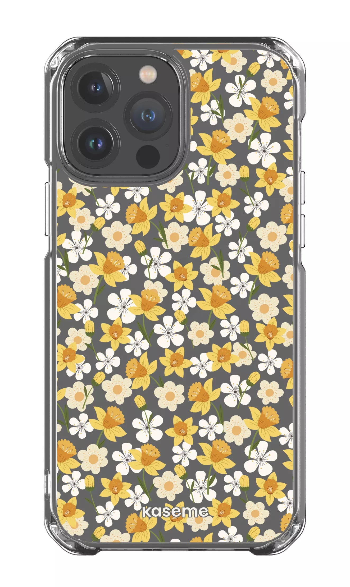 iPhone 13 Pro Max Clear Case Daffodil Clear Case -