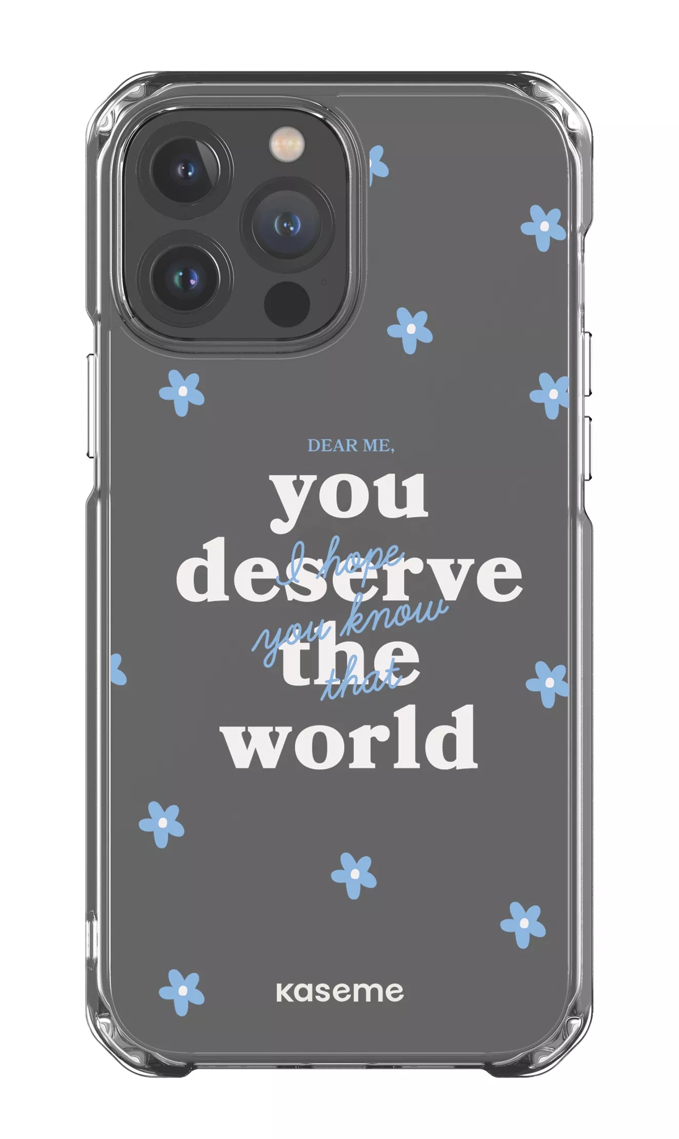 iPhone 13 Pro Max Clear Case Dear Me Clear Case -