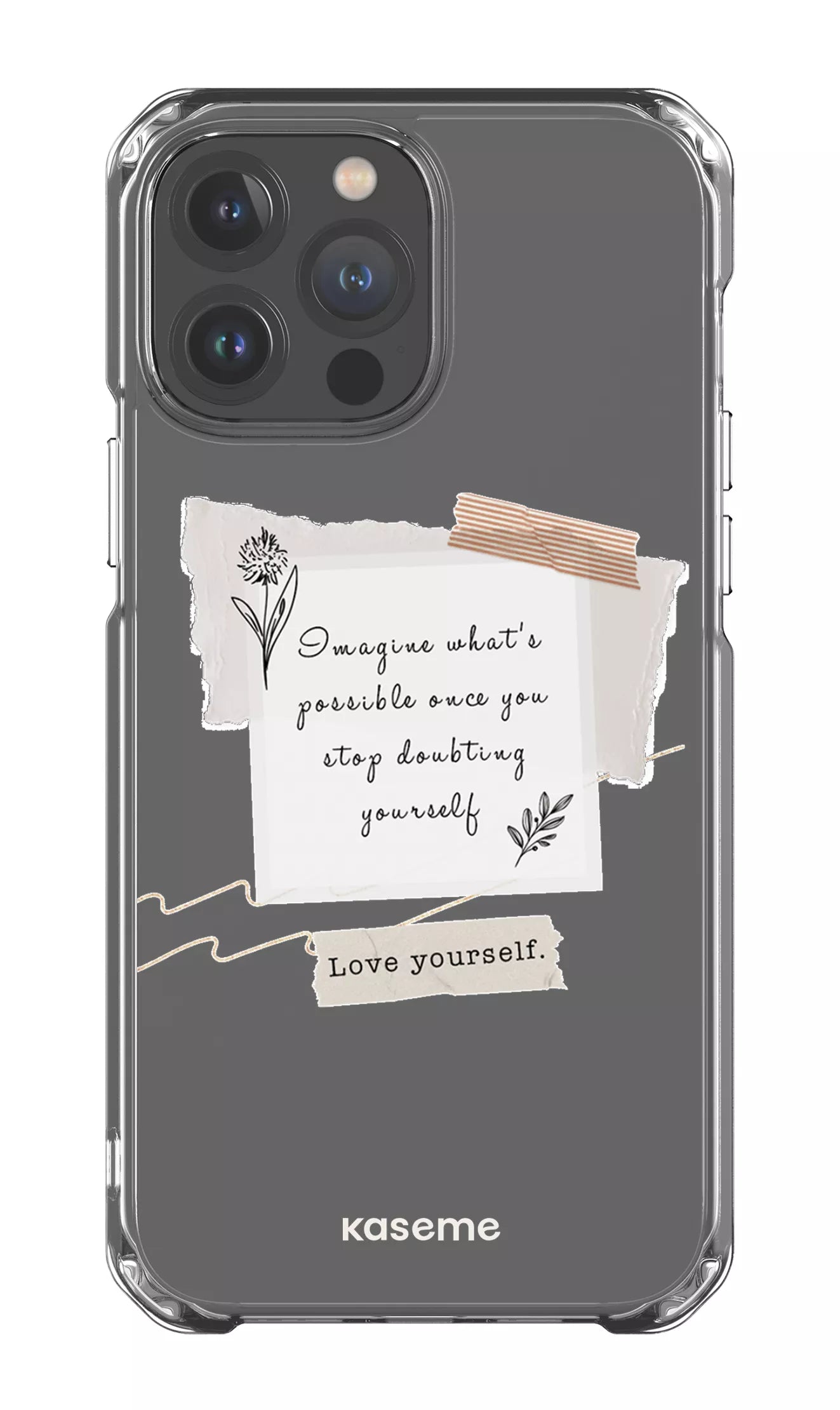 iPhone 13 Pro Max Clear Case Faith Clear Case -