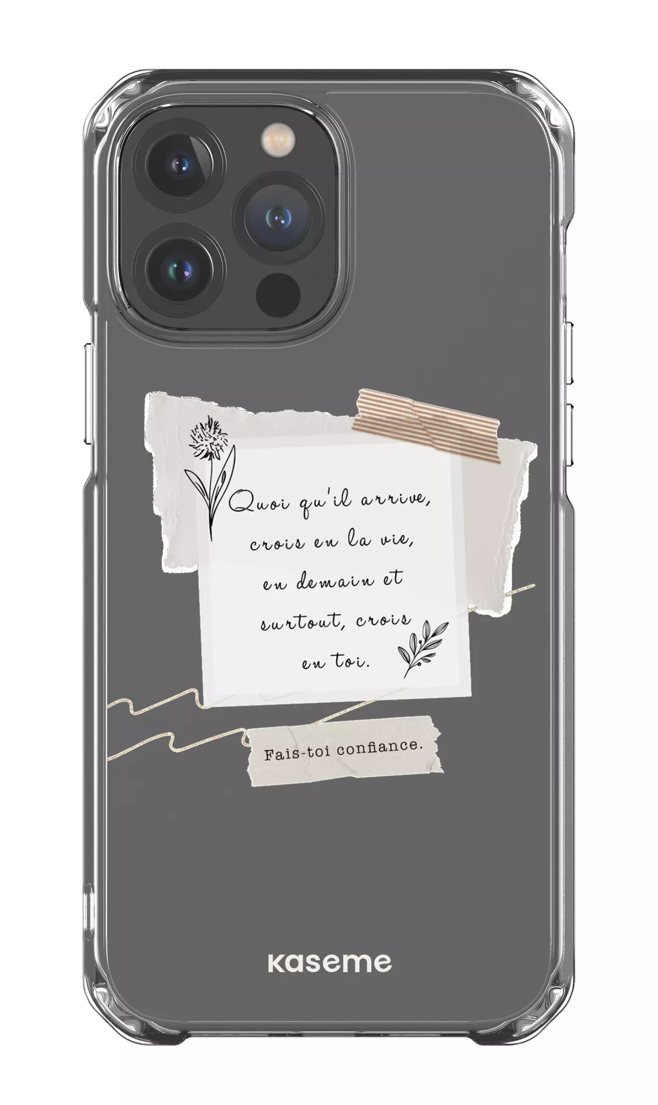 iPhone 13 Pro Max Clear Case Foi Clear Case -