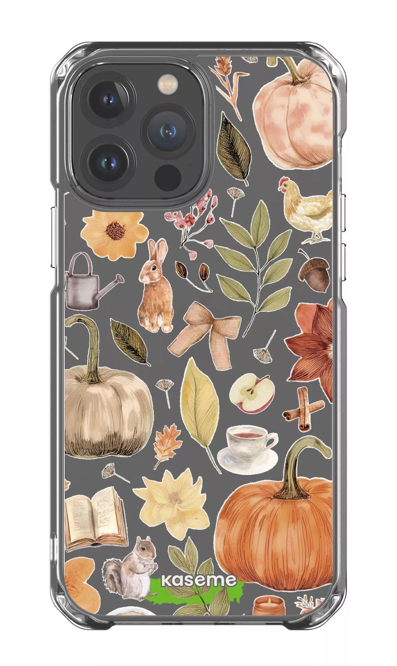 iPhone 13 Pro Max Clear Case Harvest Hues Clear Case -