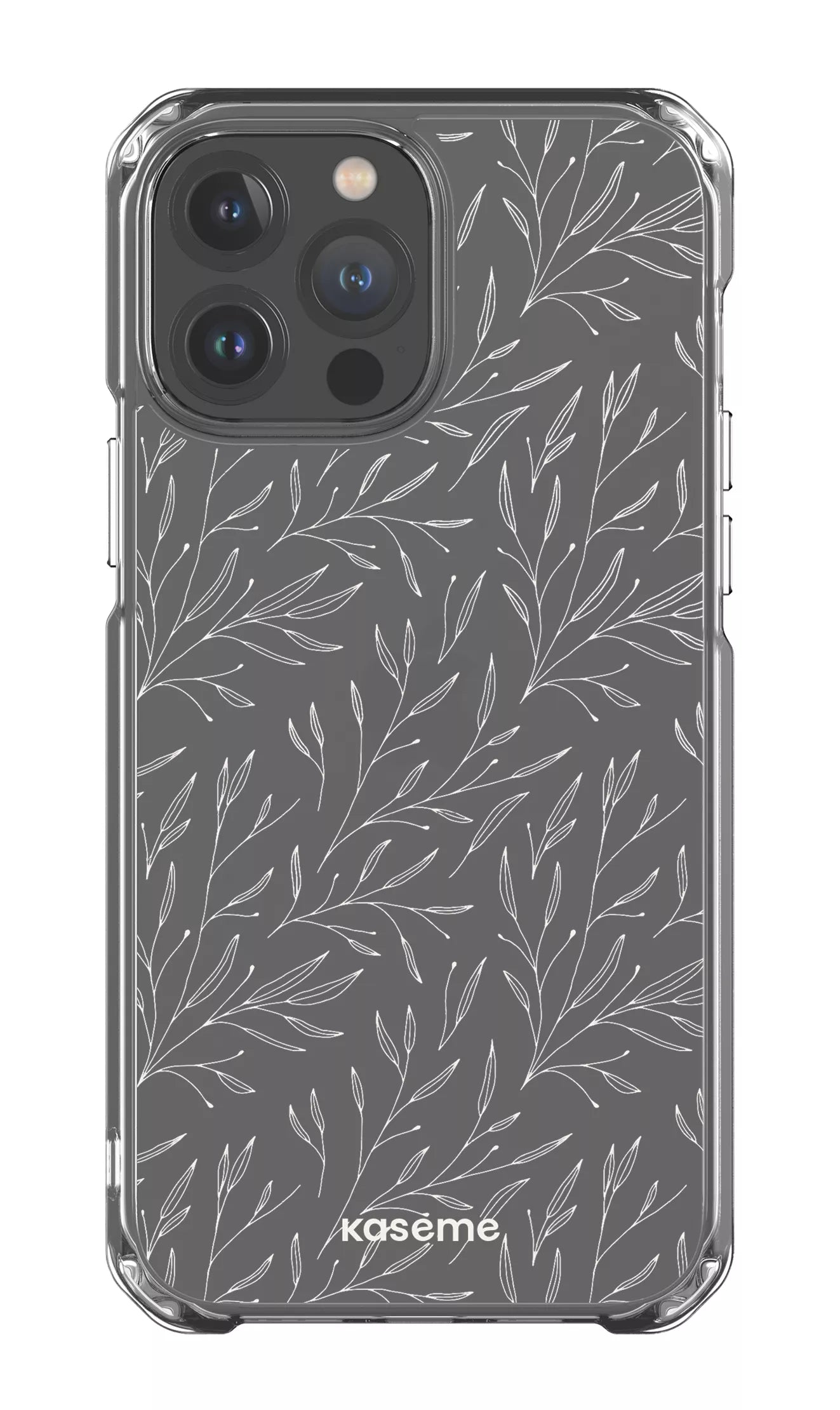 iPhone 13 Pro Max Clear Case Hibiscus Clear Case -