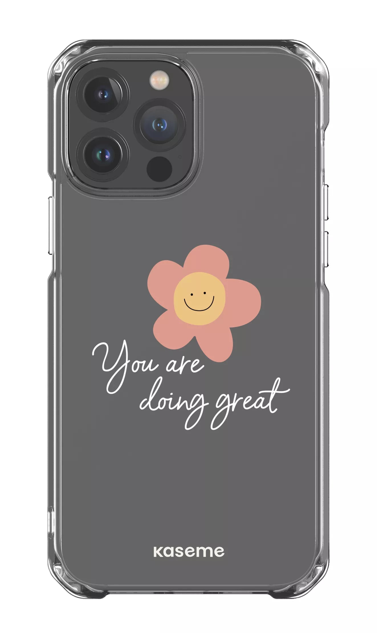 iPhone 13 Pro Max Clear Case Keep going Clear Case -