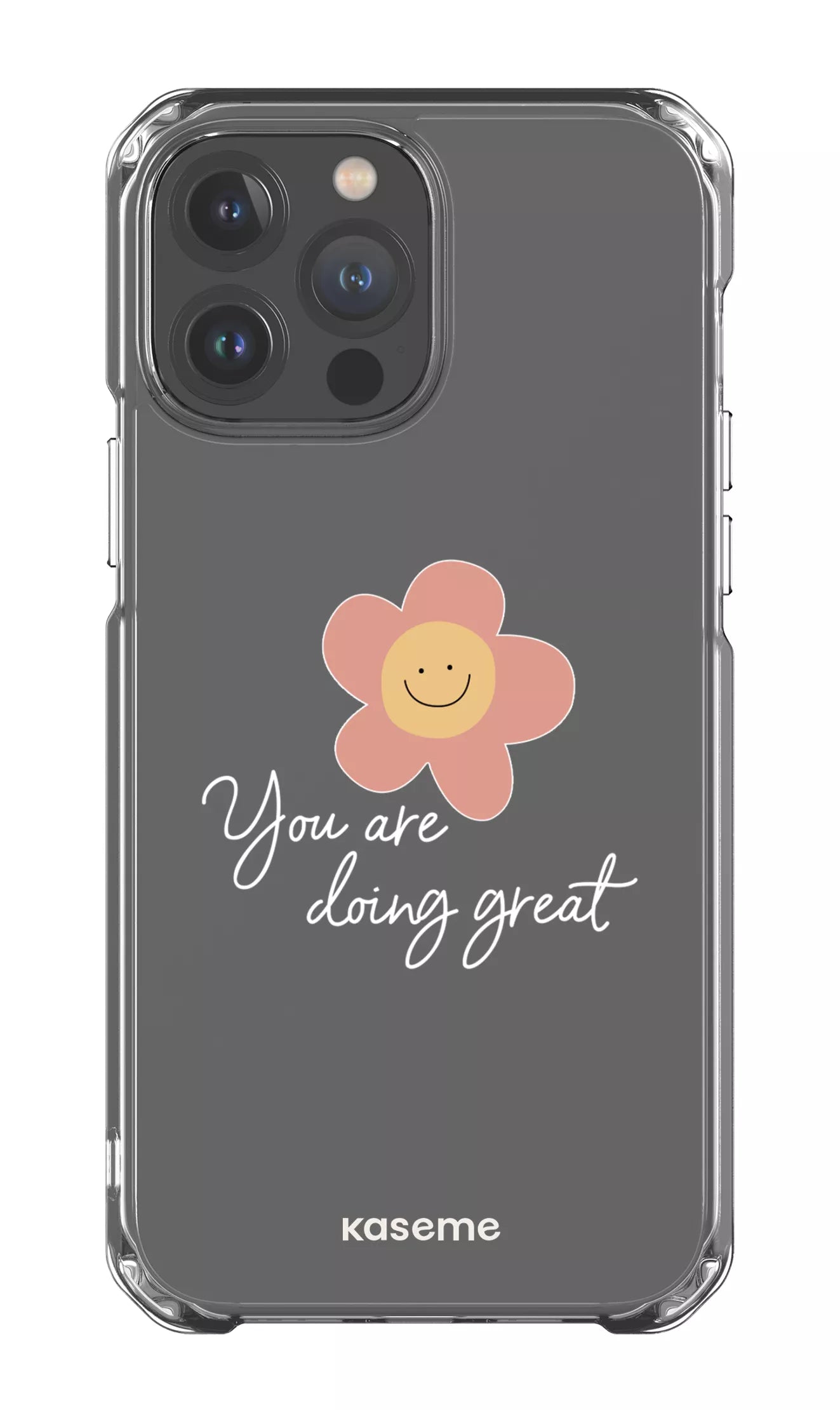 iPhone 13 Pro Max Clear Case Keep going Clear Case -
