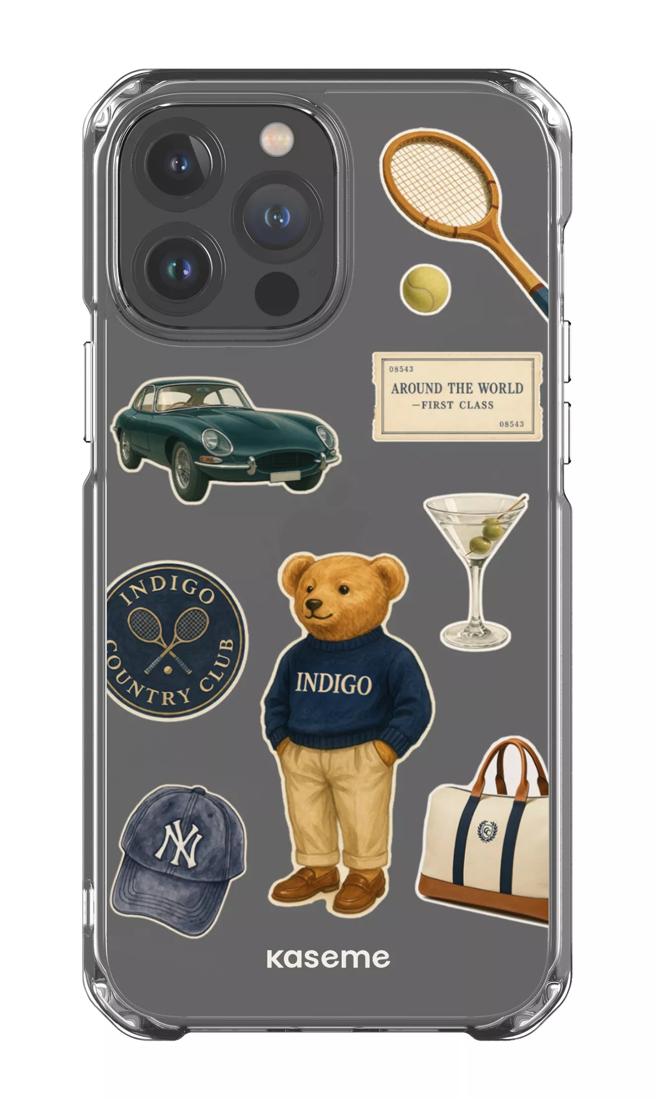 iPhone 13 Pro Max Clear Case Kingsley Clear Case -