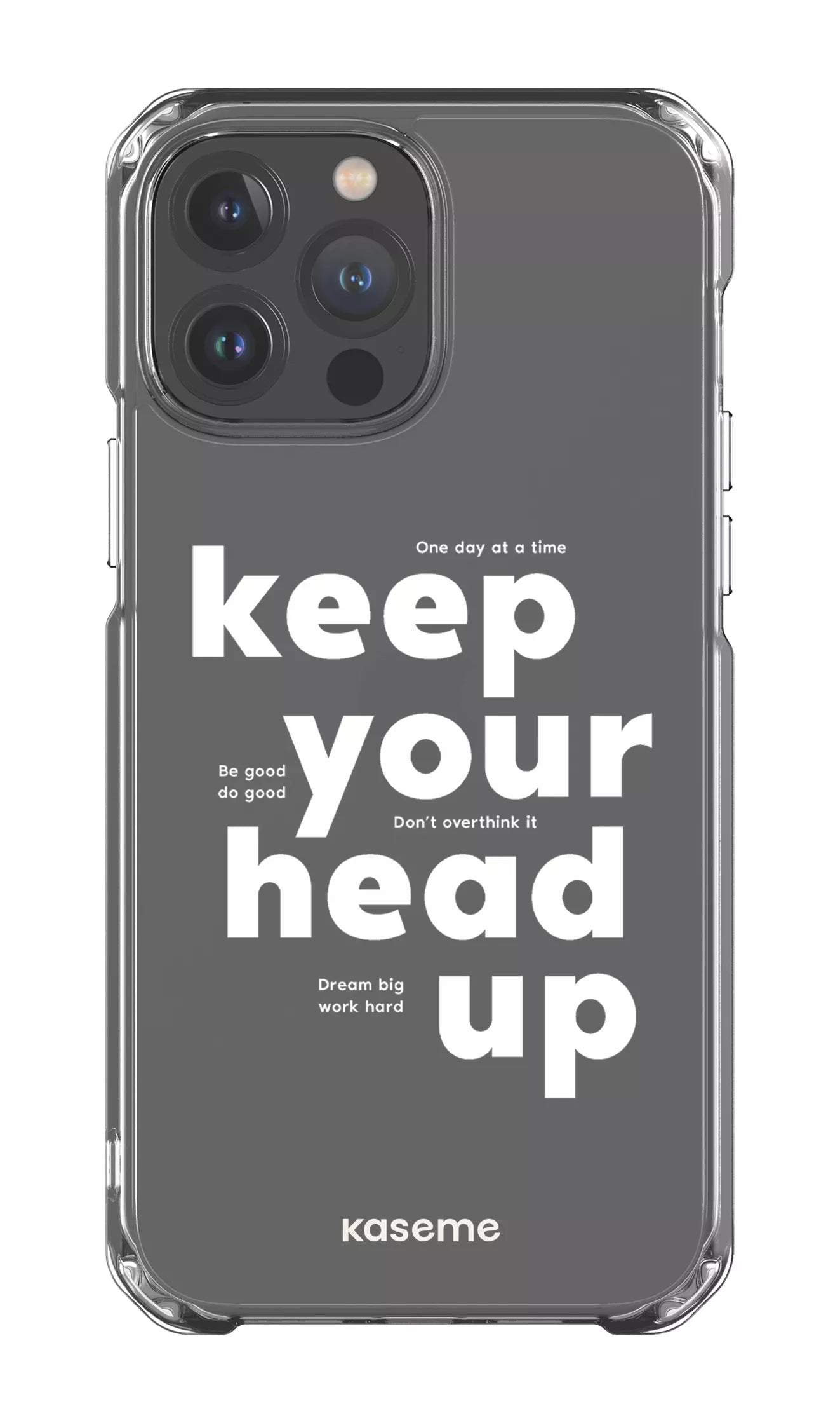 iPhone 13 Pro Max Clear Case Mindset Clear Case -
