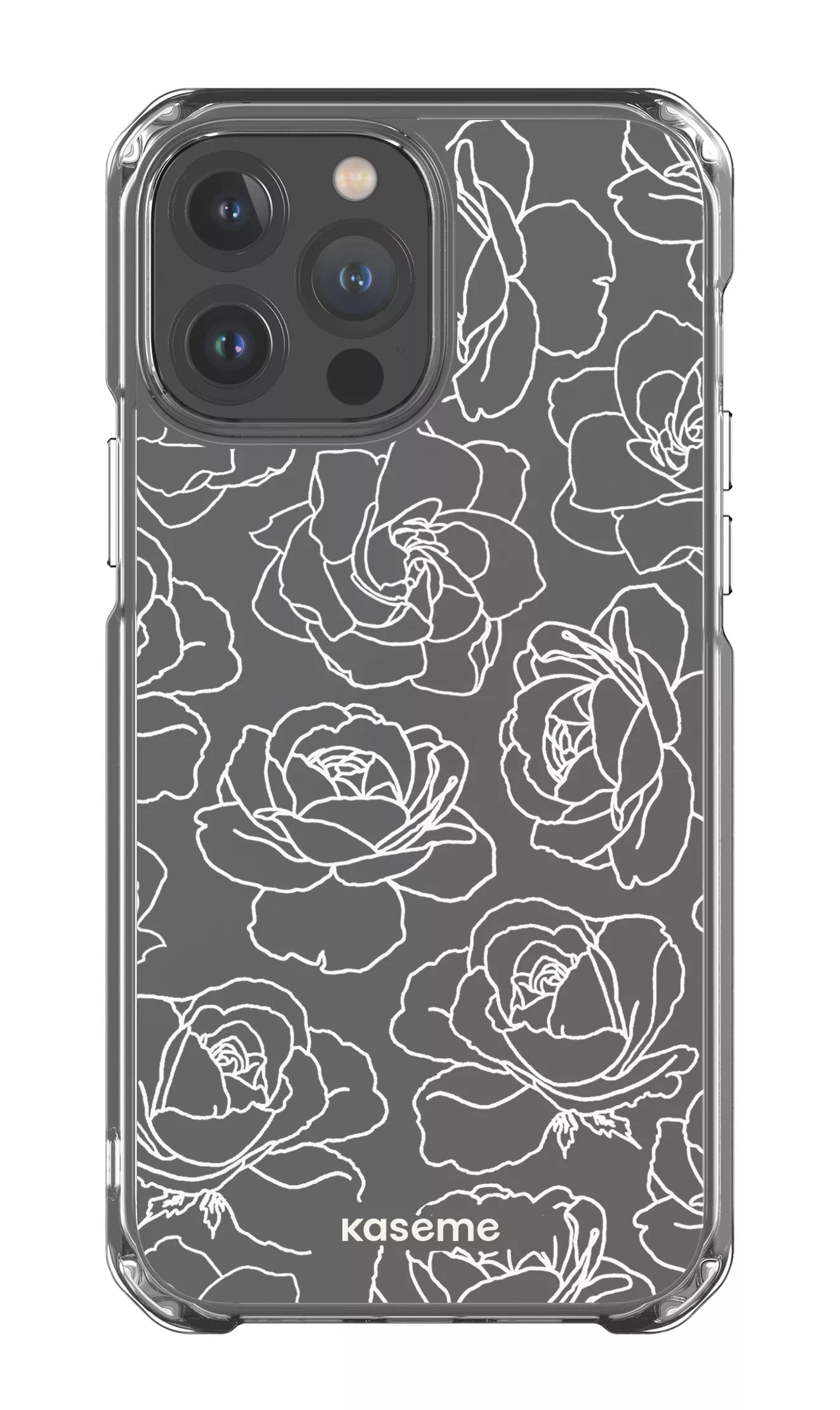 iPhone 13 Pro Max Clear Case Polar Flowers Clear Case -
