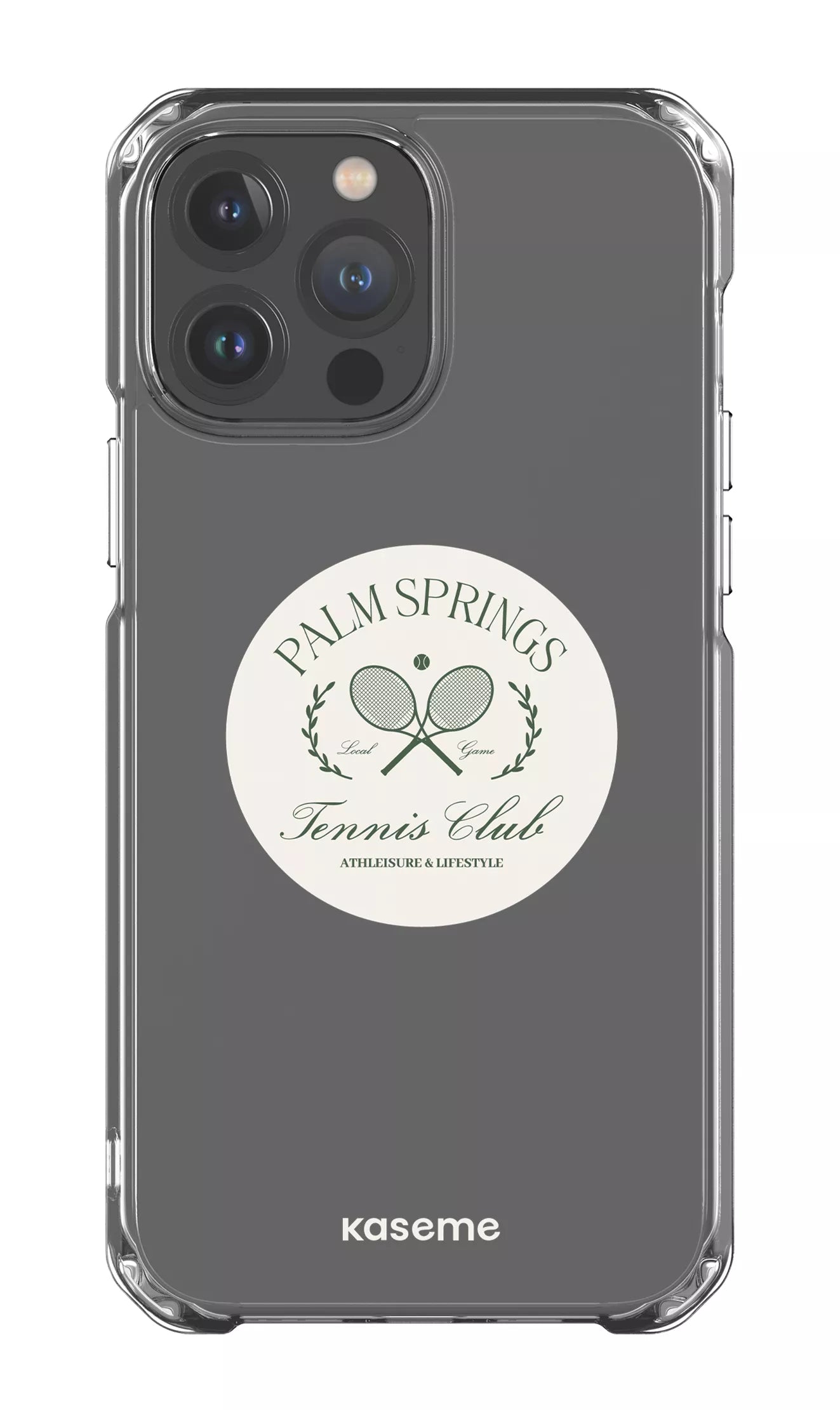 iPhone 13 Pro Max Clear Case Serve it up Clear Case -