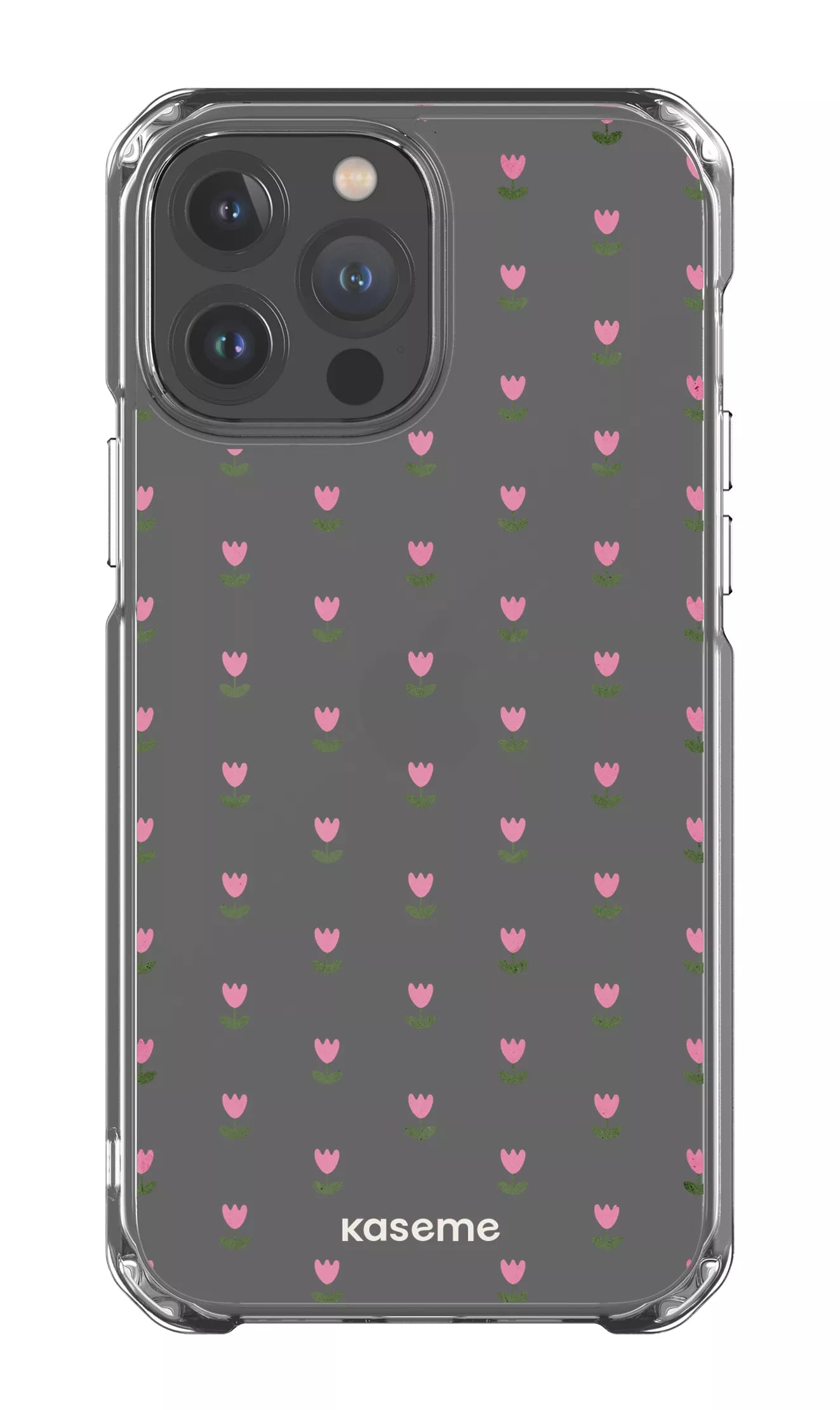 iPhone 13 Pro Max Clear Case Triumph Pink Clear Case -