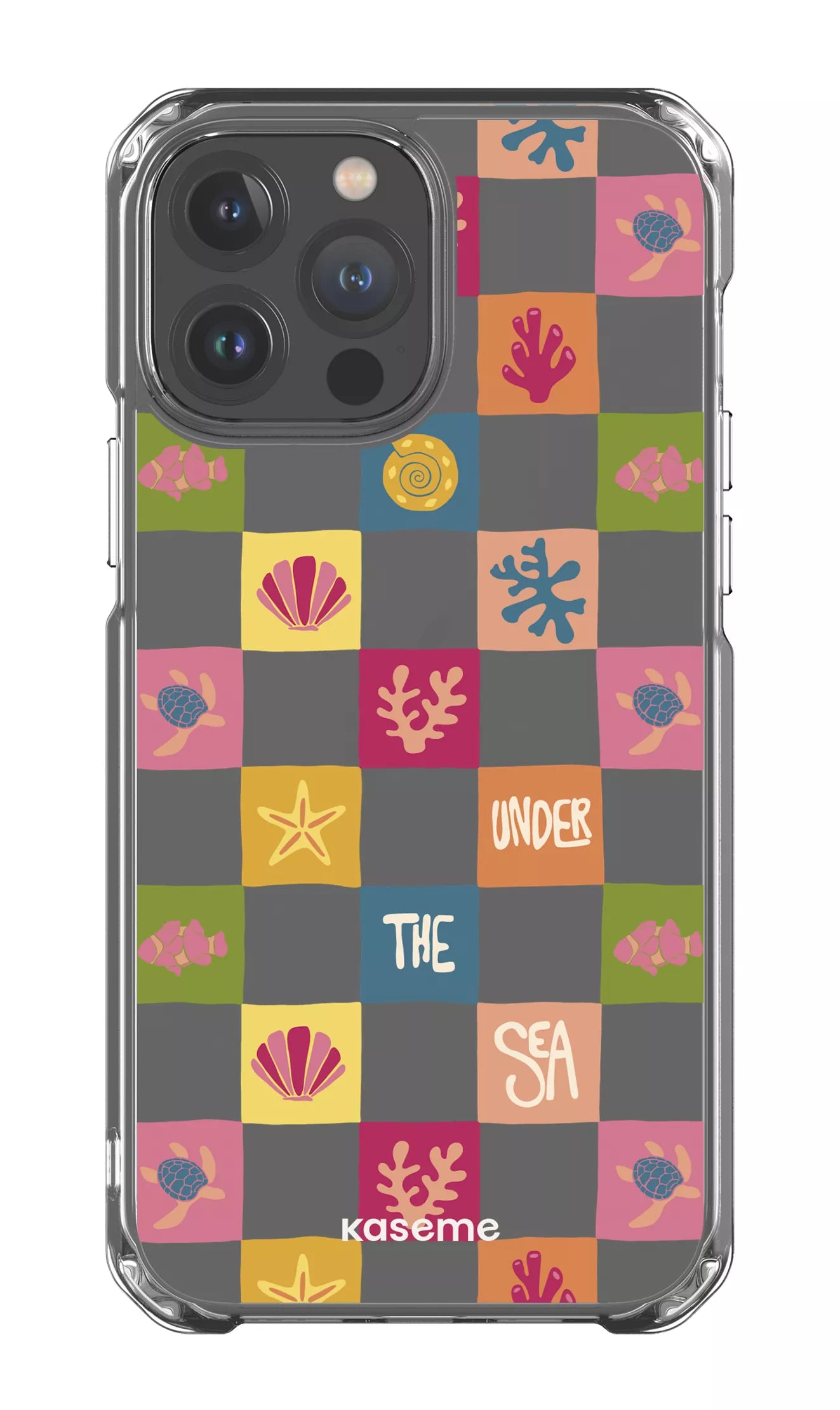 iPhone 13 Pro Max Clear Case Under the sea Clear Case -