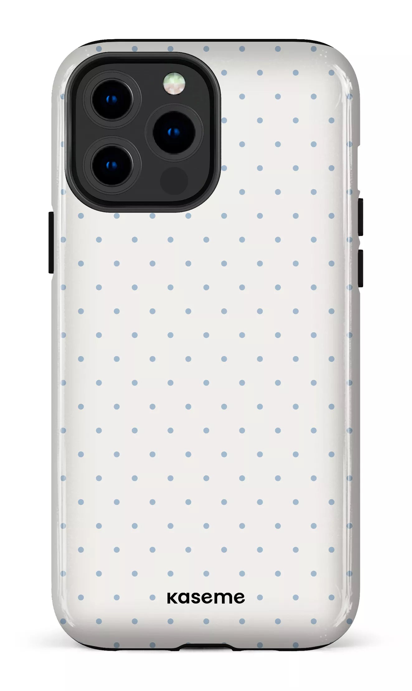 iPhone 13 Pro Max Tough Ditsy White & Blue -