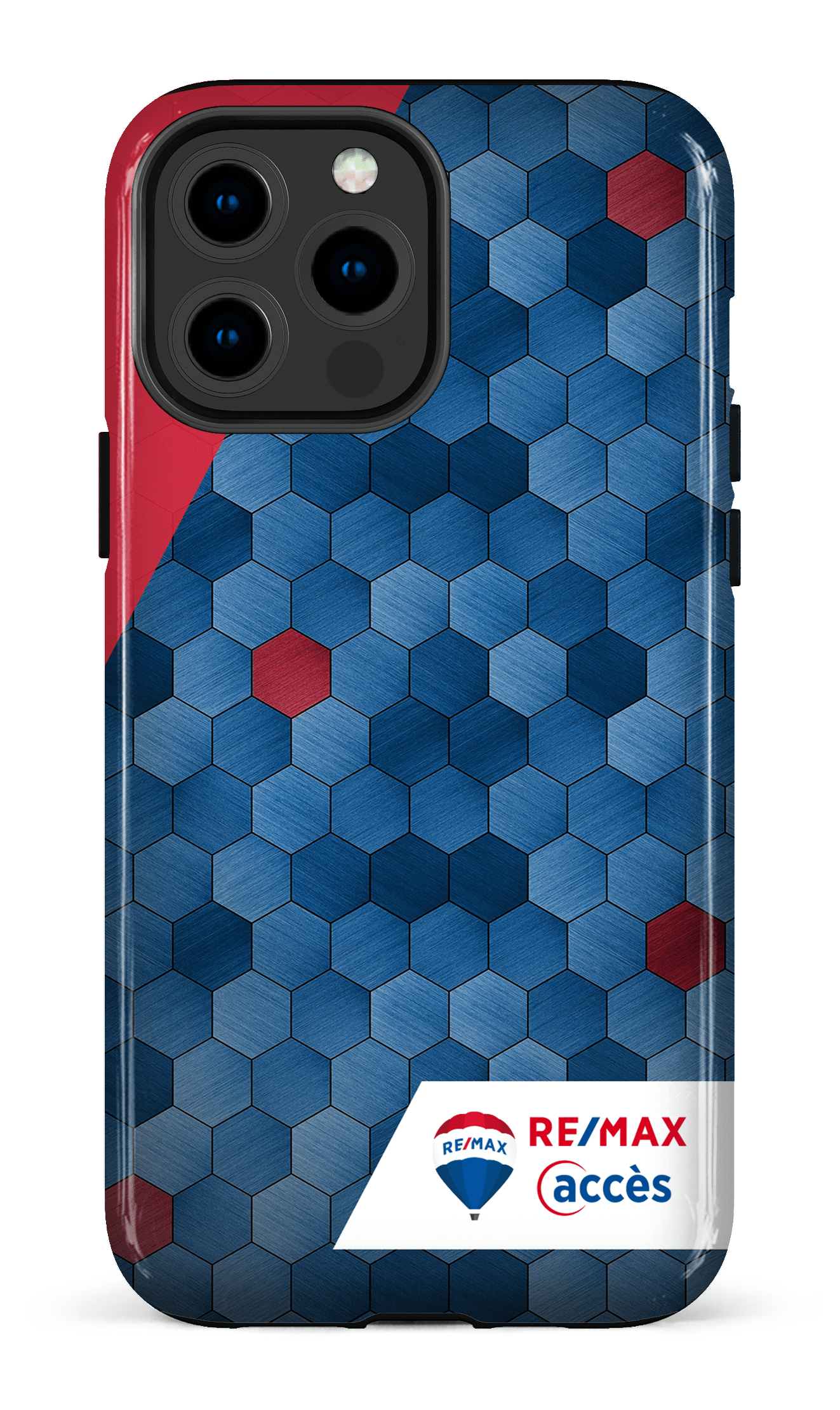 iPhone 13 Pro Max Tough Exagones texturés -