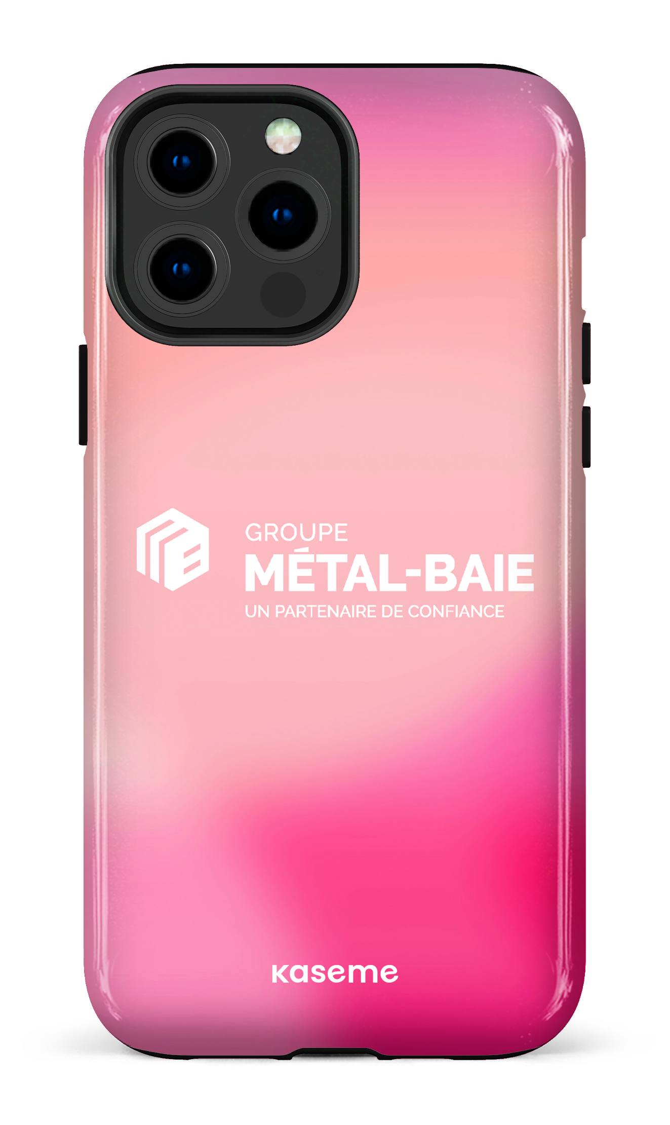 iPhone 13 Pro Max Tough Métal-Baie Tie-Dye -