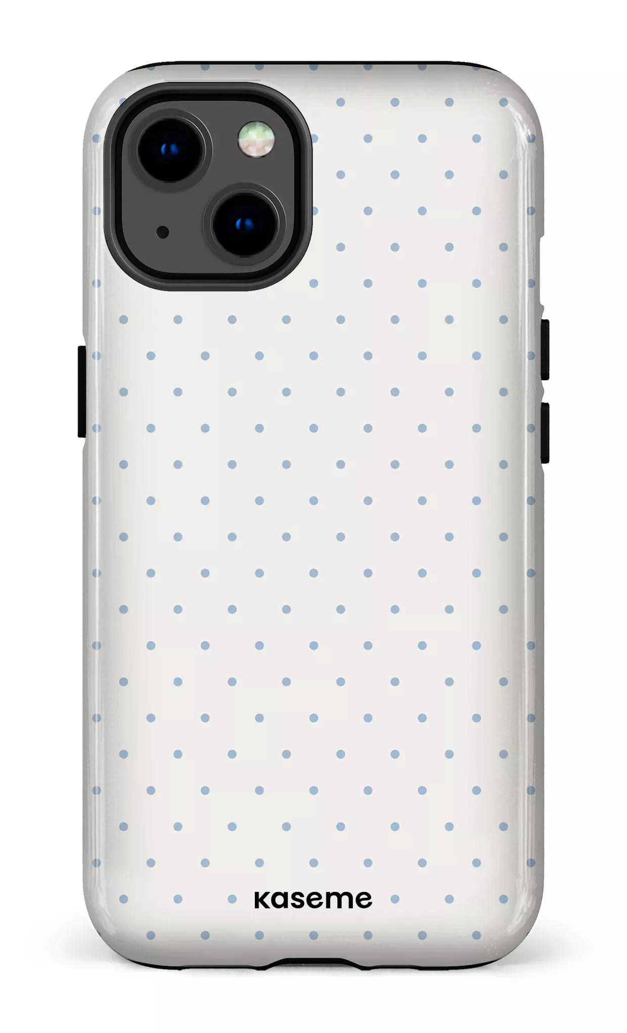 iPhone 13 Tough Ditsy White & Blue -