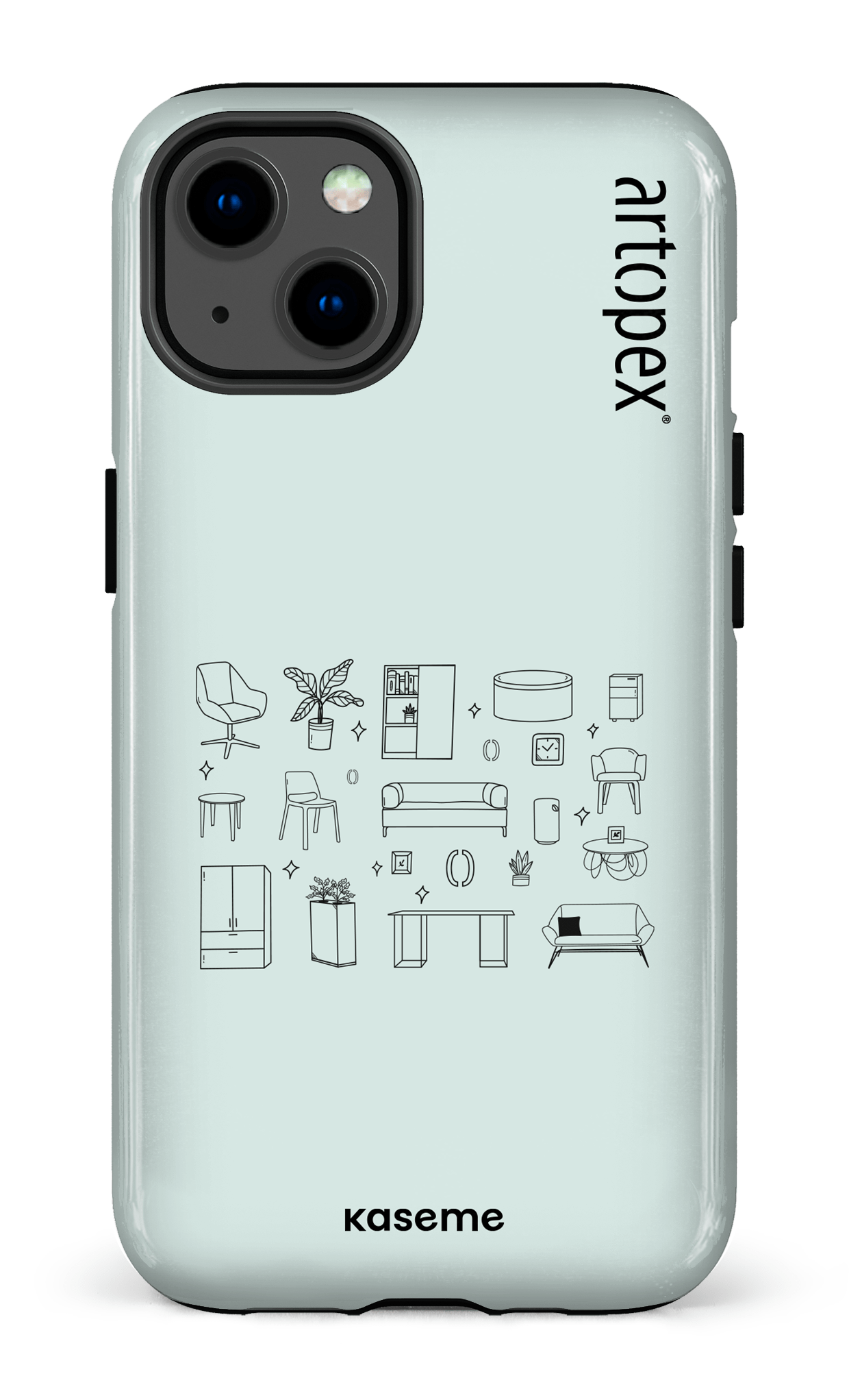 iPhone 13 Tough L'essentiel menthe par Artopex -