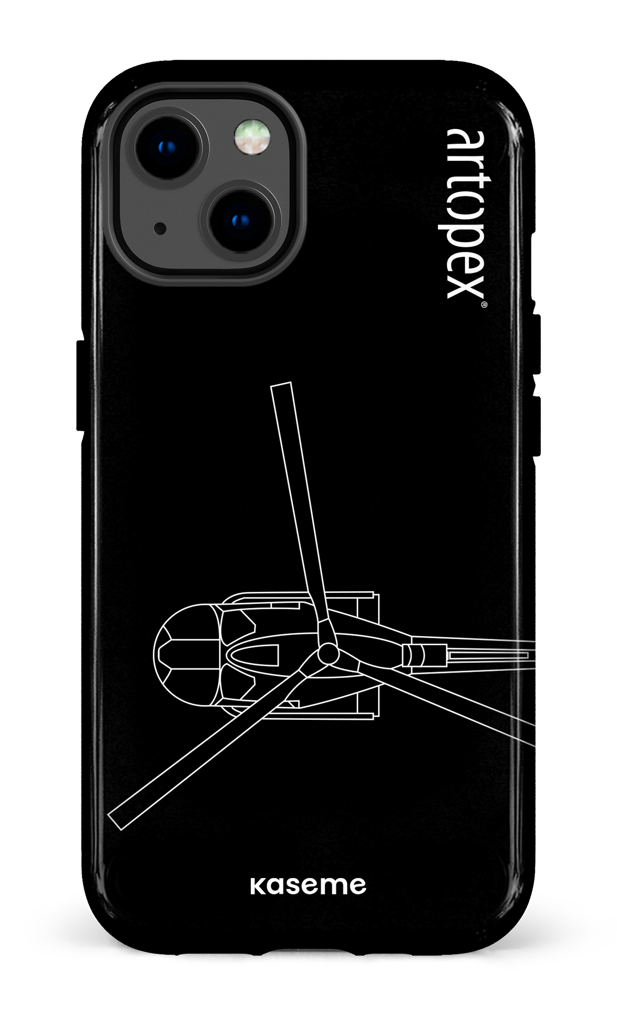 iPhone 13 Tough L'hélico par Artopex -