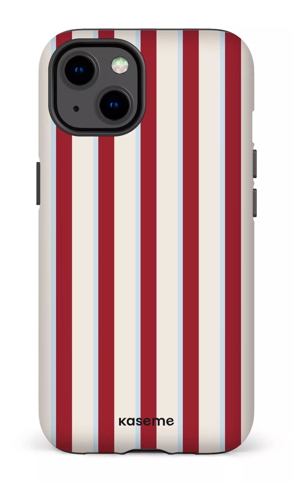 iPhone 13 Tough Matte Berry Lane Red & Blue -