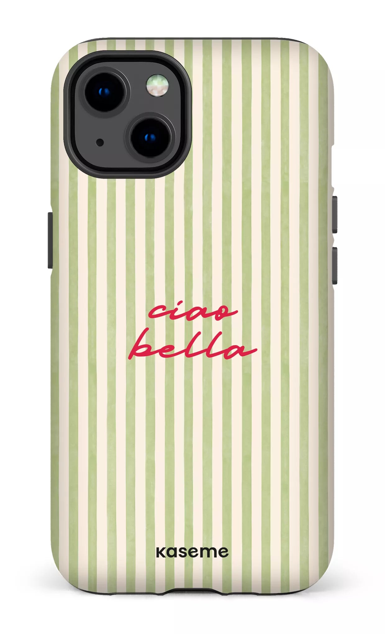 iPhone 13 Tough Matte Ciao Bella Green -
