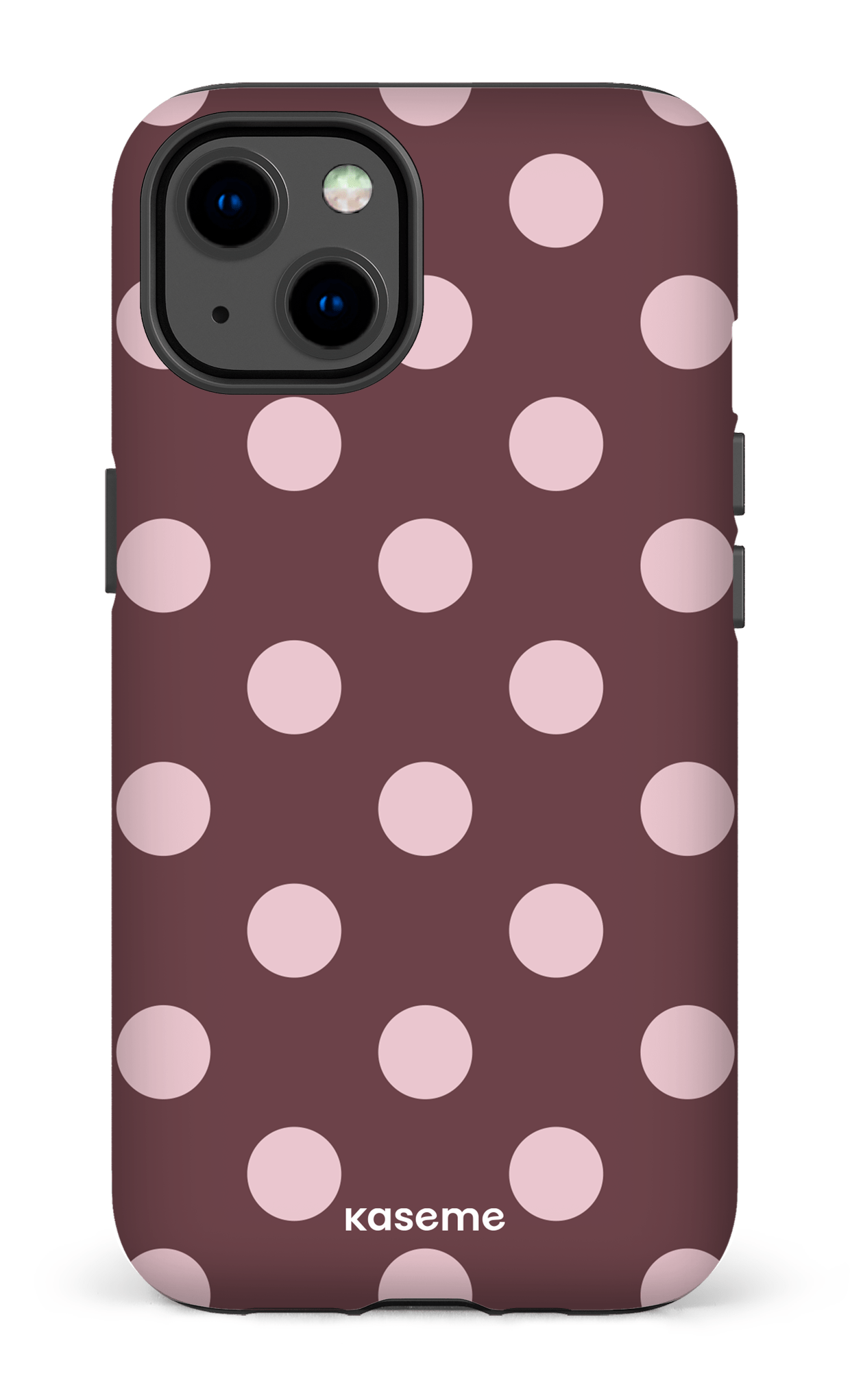 iPhone 13 Tough Matte Couture Burgundy -