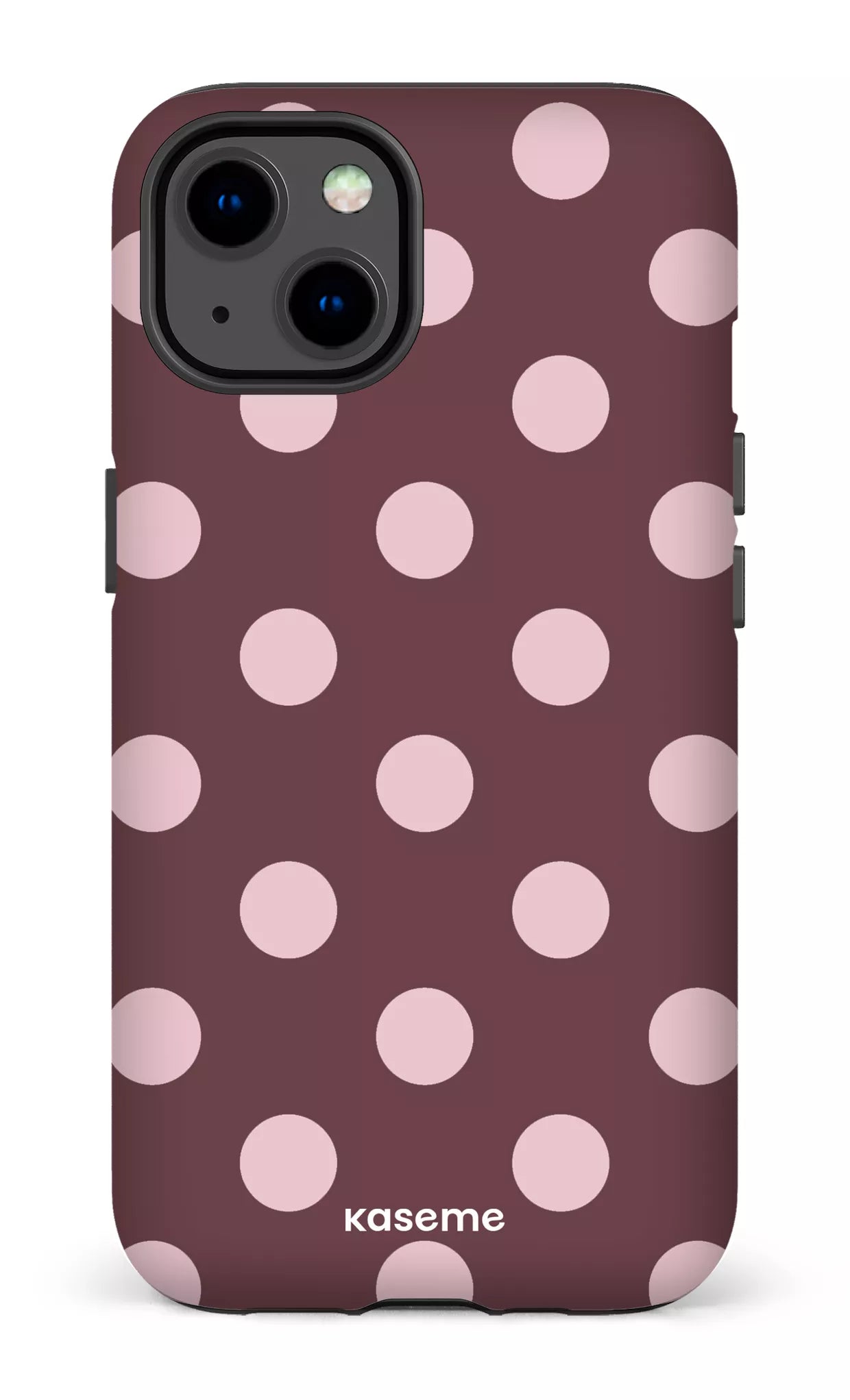 iPhone 13 Tough Matte Couture Burgundy -