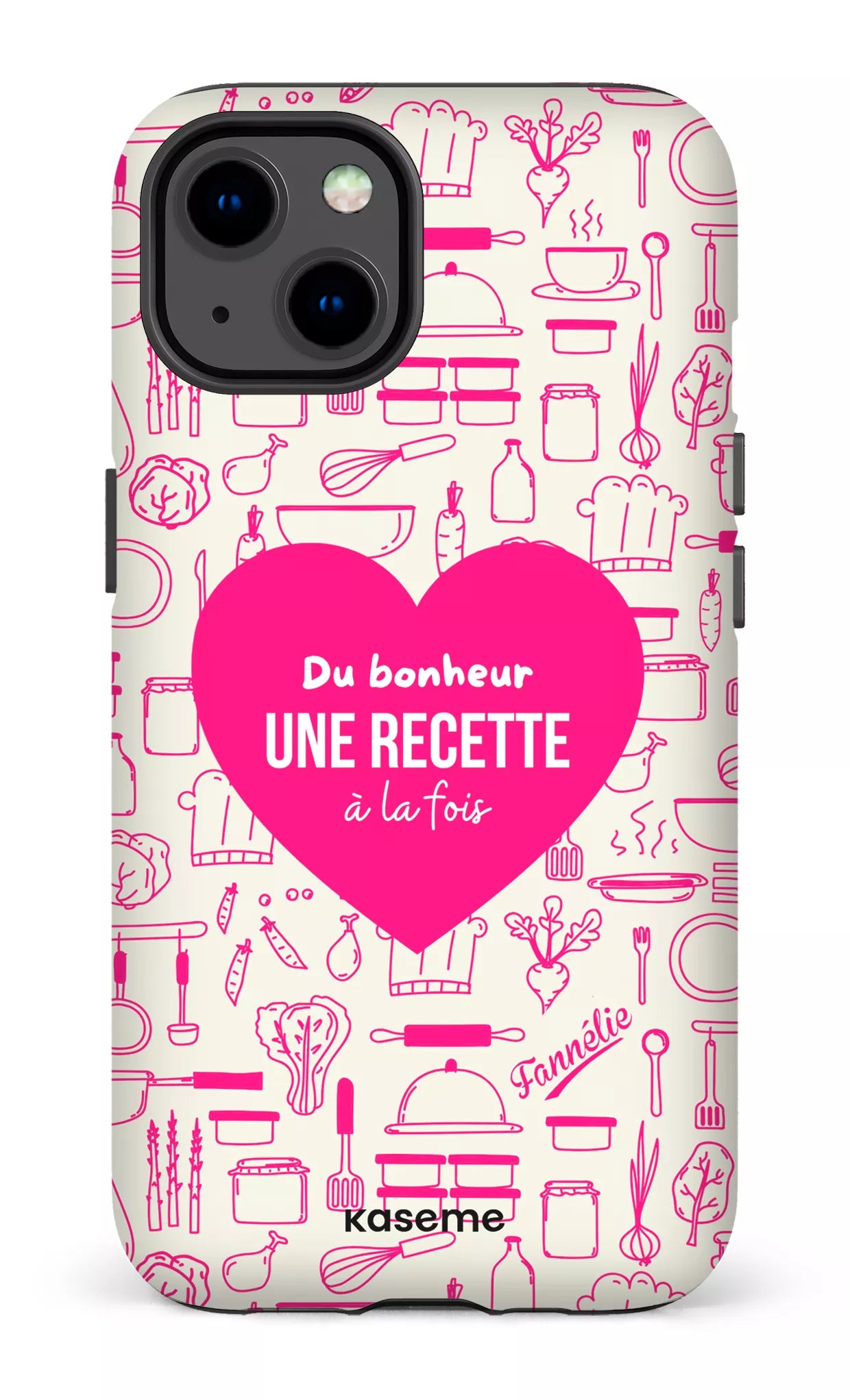 iPhone 13 Tough Matte Du bonheur une recette à la fois -